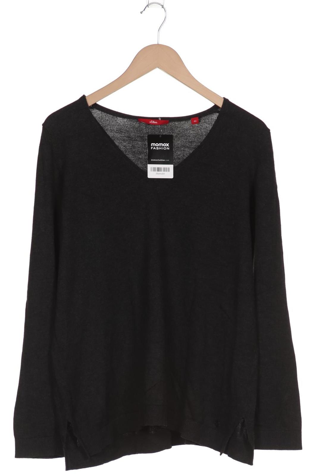 

s.Oliver Damen Pullover, schwarz, Gr. 44