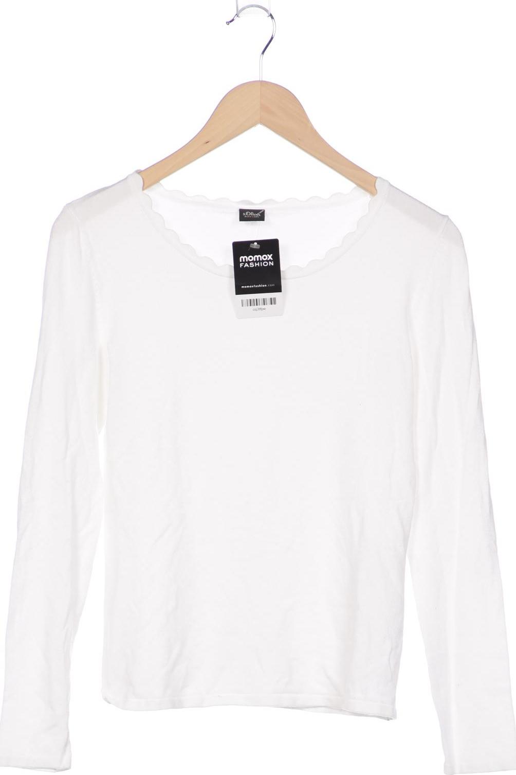 

s.Oliver Damen Pullover, weiß