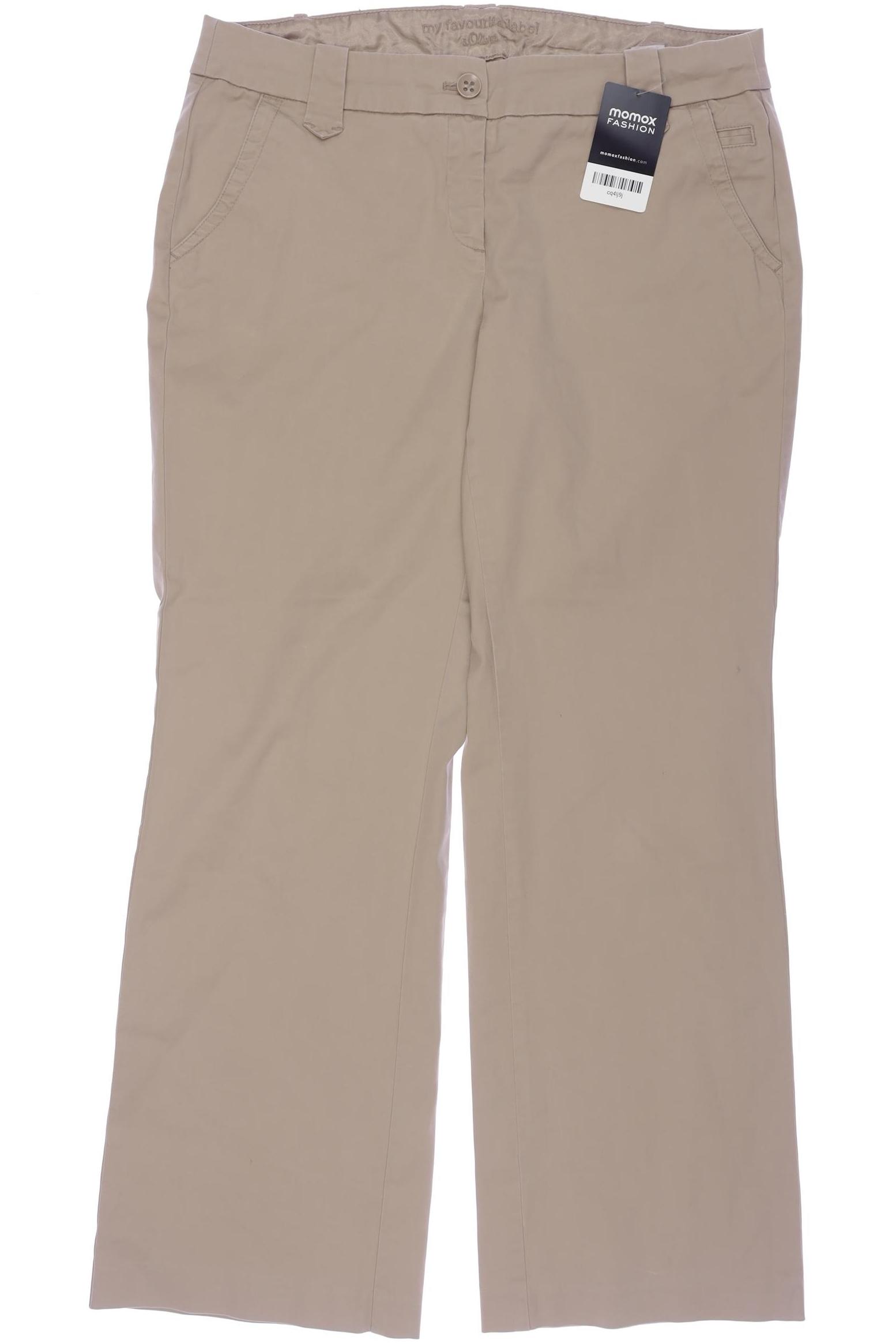 

s.Oliver Damen Stoffhose, beige, Gr. 40