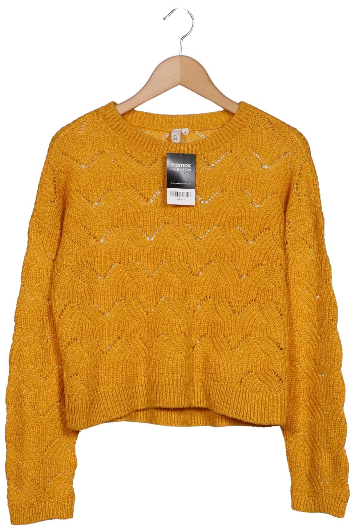 

s.Oliver Damen Pullover, gelb, Gr. 36