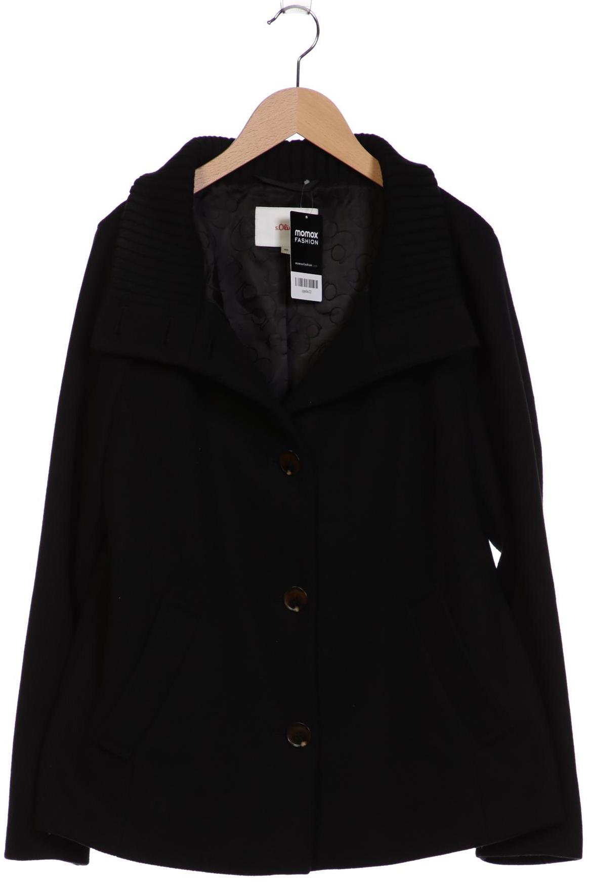 

s.Oliver Damen Jacke, schwarz, Gr. 40