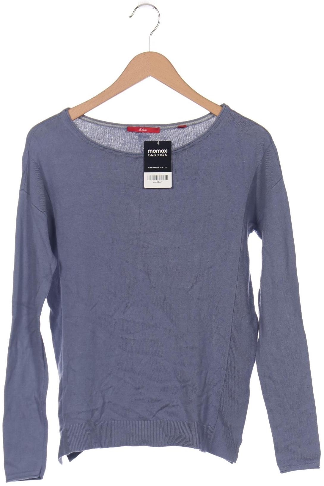 

s.Oliver Damen Pullover, blau, Gr. 38
