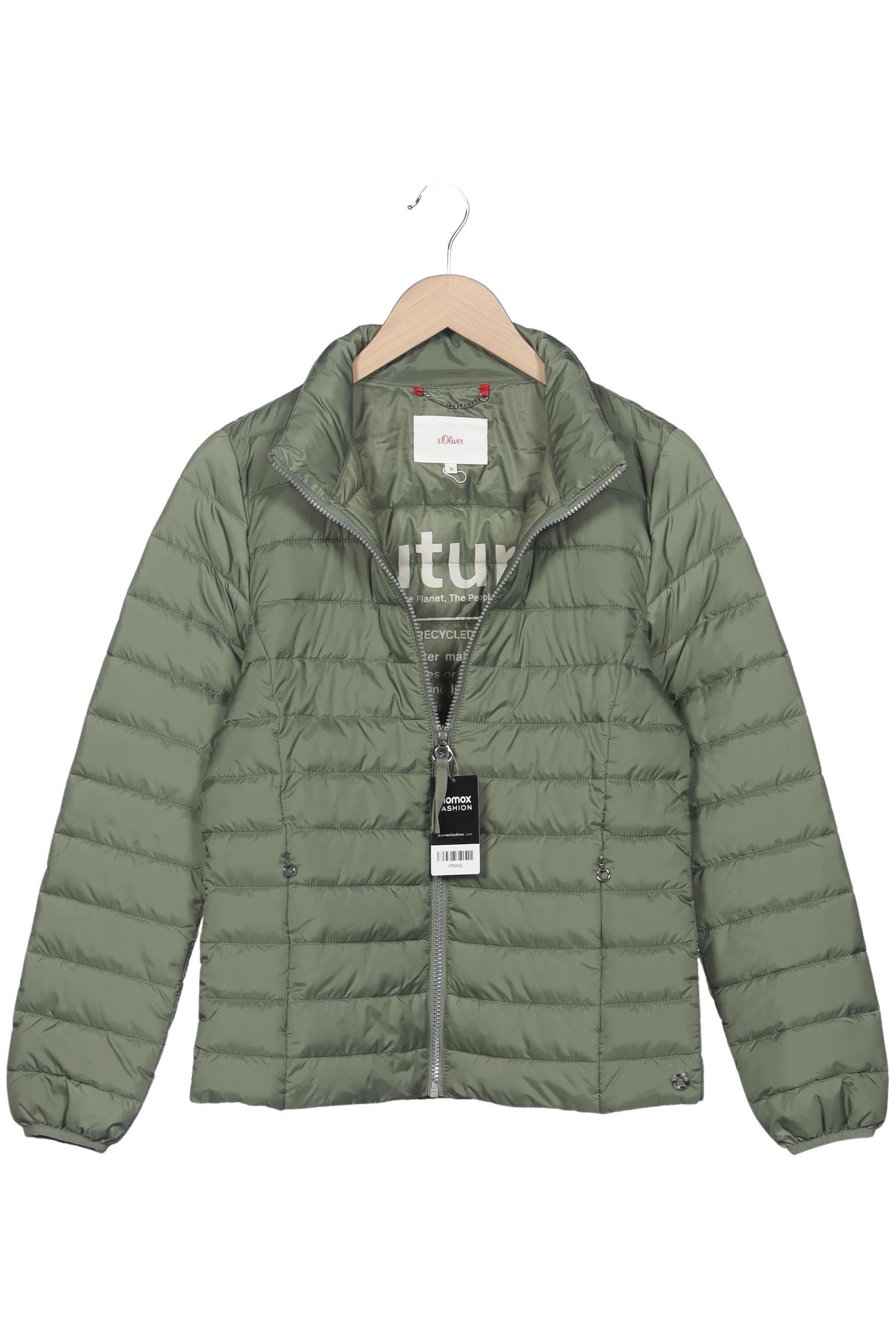 

s.Oliver Damen Jacke, grün, Gr. 36