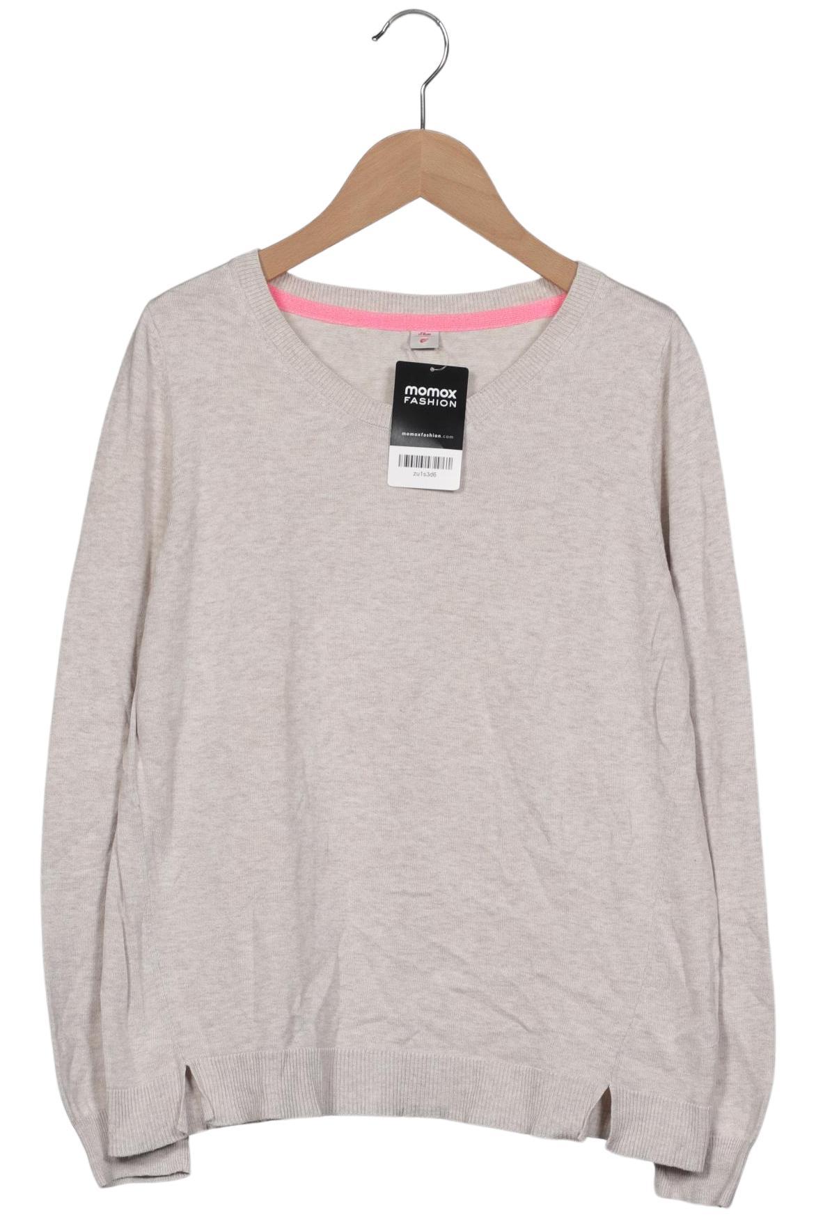 

s.Oliver Damen Pullover, beige, Gr. 38