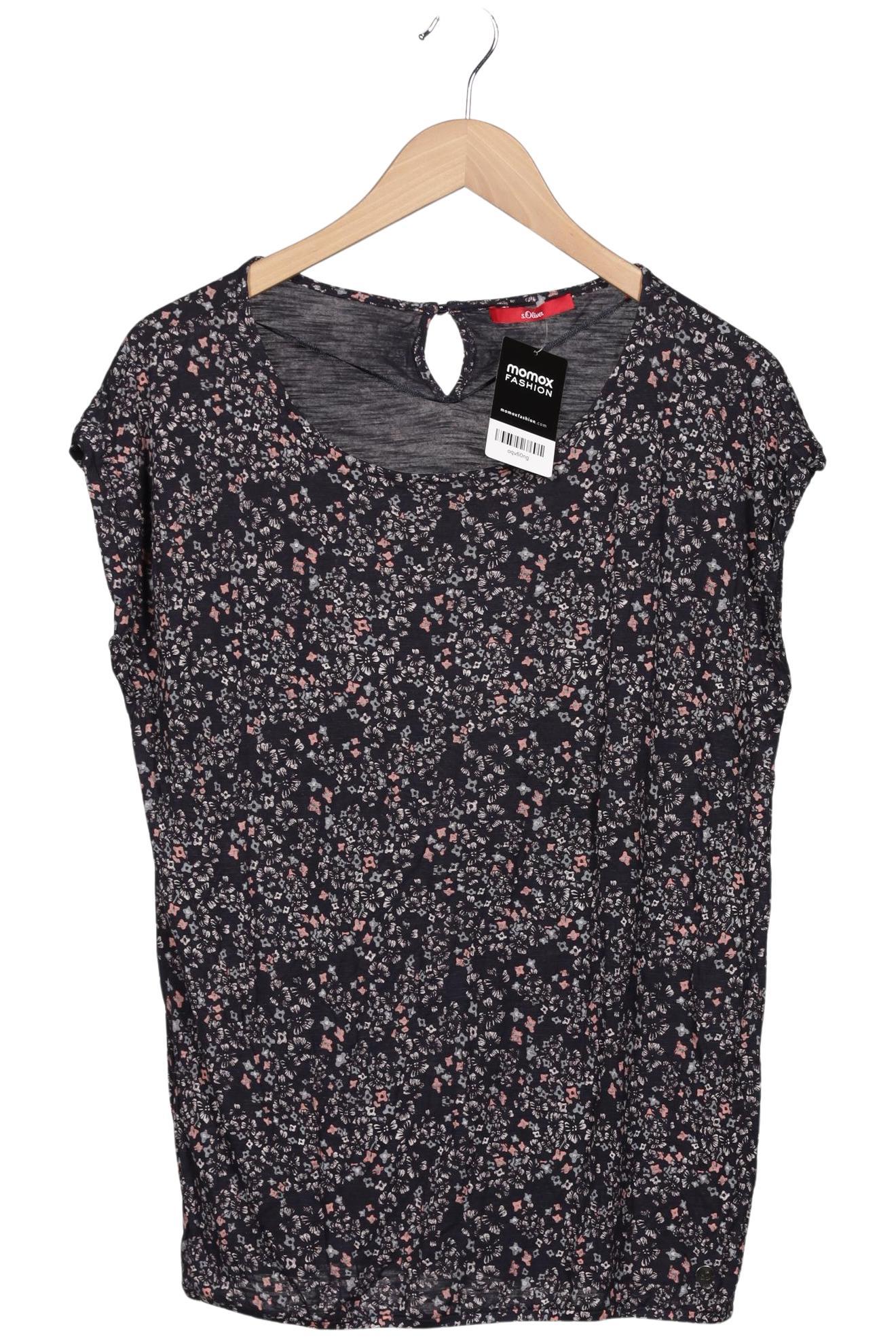 

s.Oliver Damen T-Shirt, marineblau, Gr. 44