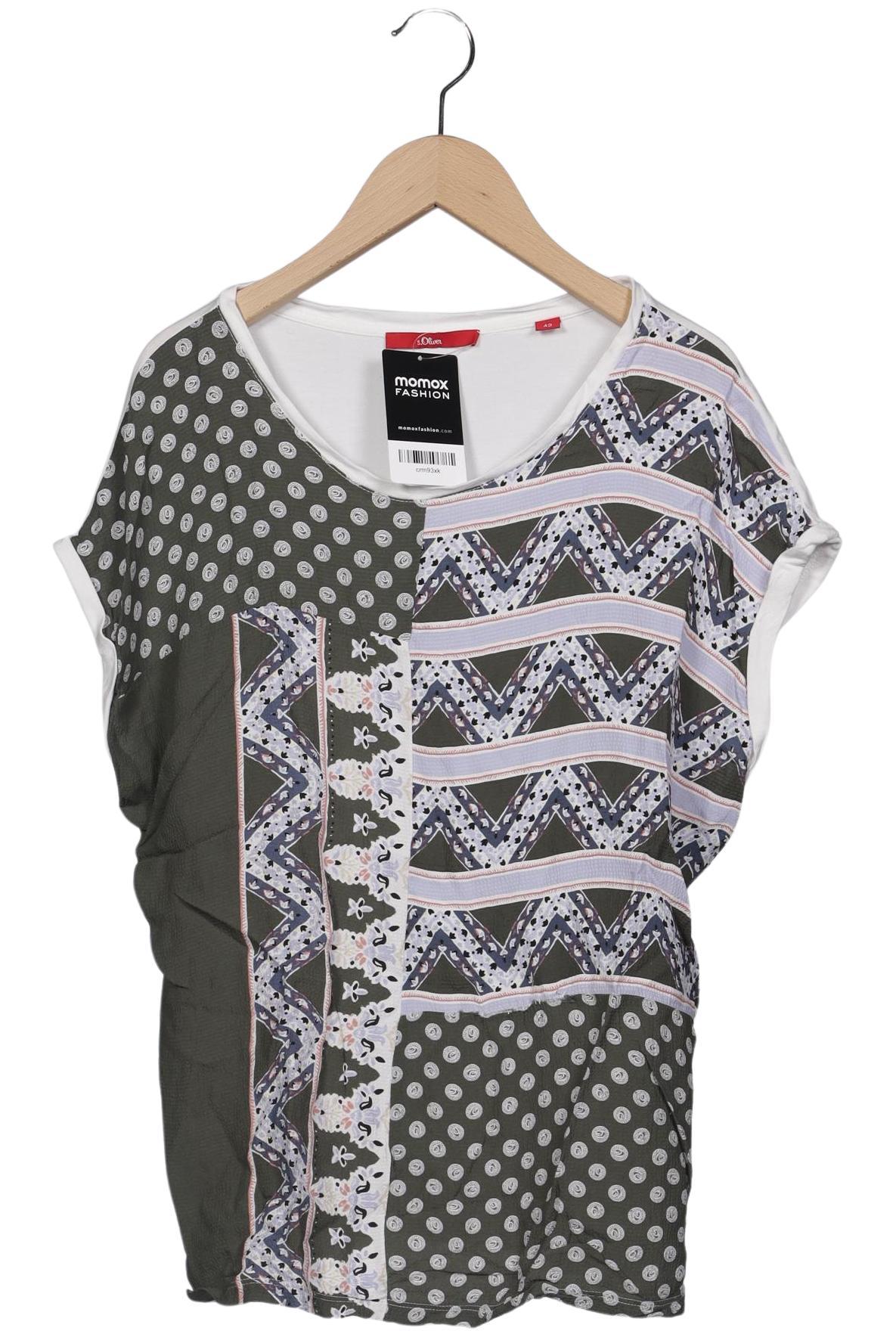 

s.Oliver Damen T-Shirt, mehrfarbig, Gr. 42