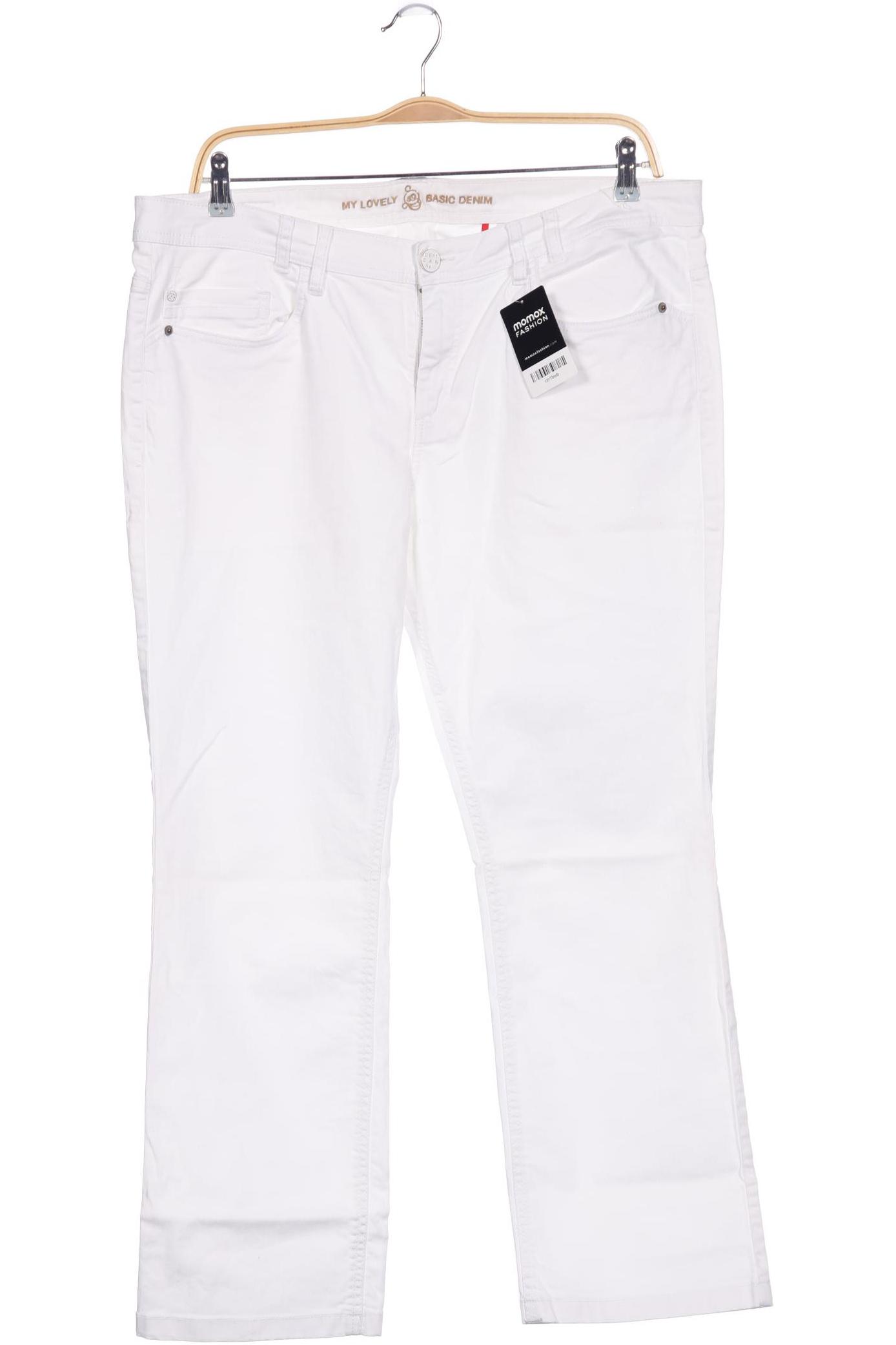 

s.Oliver Damen Jeans, weiß, Gr. 46