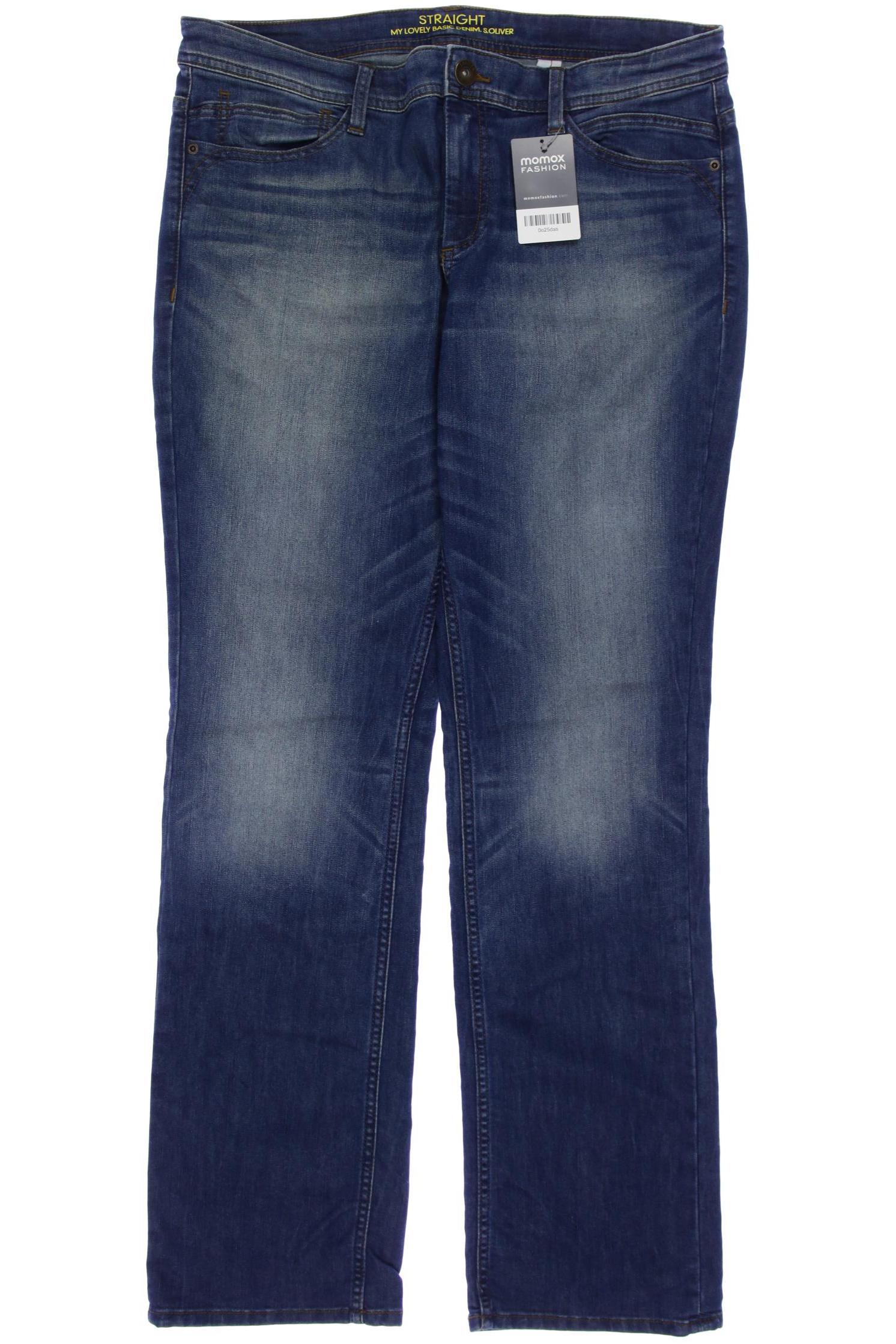 

s.Oliver Damen Jeans, blau