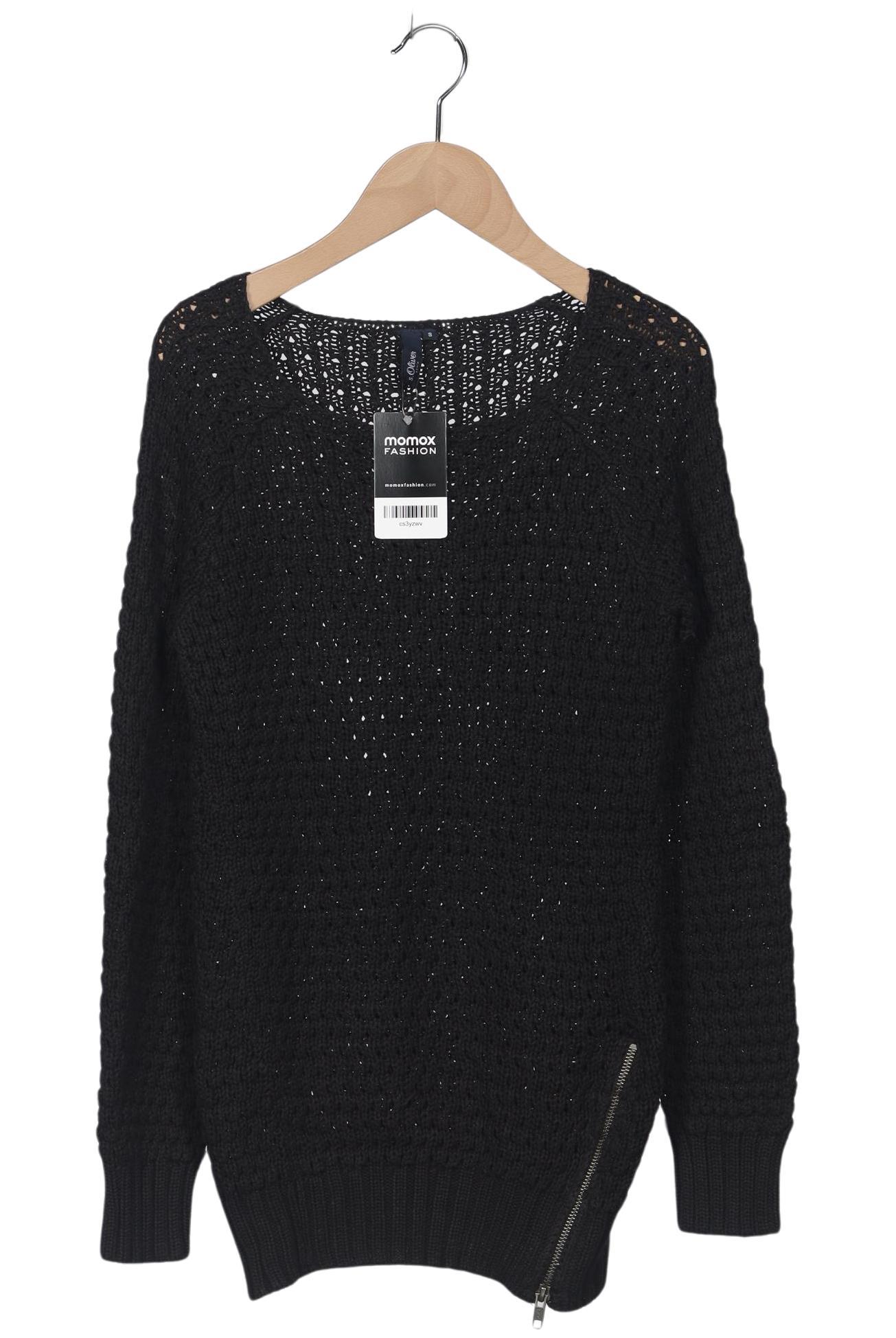 

s.Oliver Damen Pullover, schwarz, Gr. 36