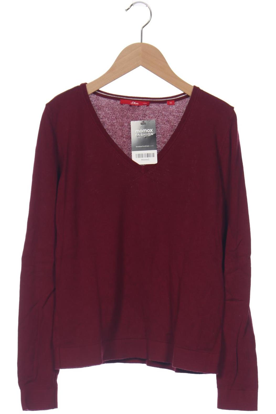 

s.Oliver Damen Pullover, bordeaux, Gr. 36