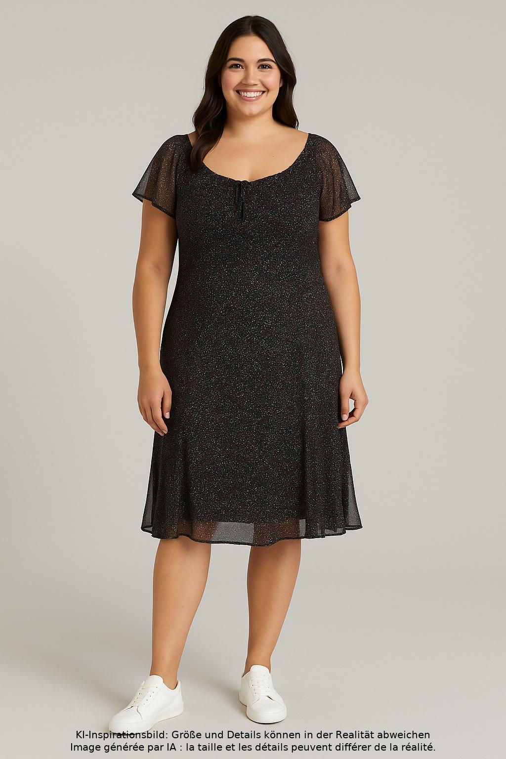 

s.Oliver Damen Kleid, schwarz, Gr. 44