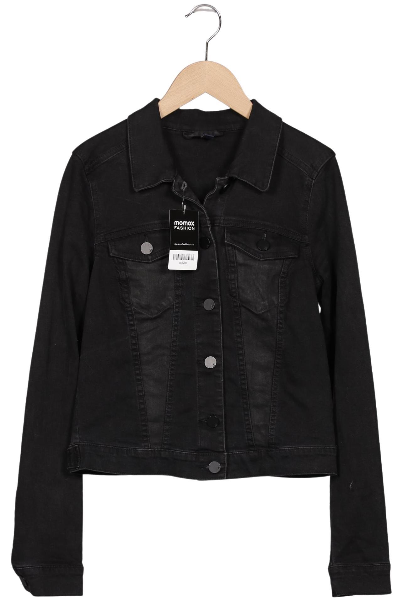

s.Oliver Damen Jacke, schwarz, Gr. 36