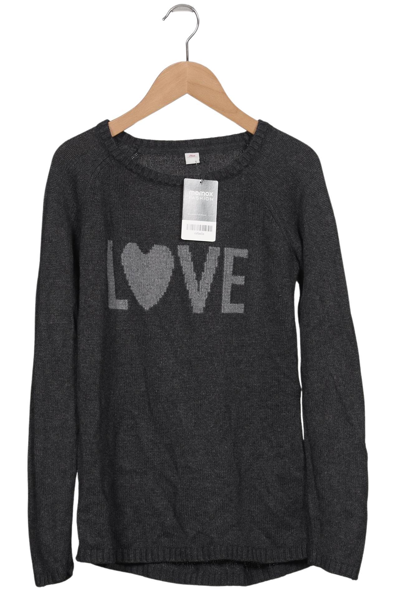 

s.Oliver Damen Pullover, grau, Gr. 36