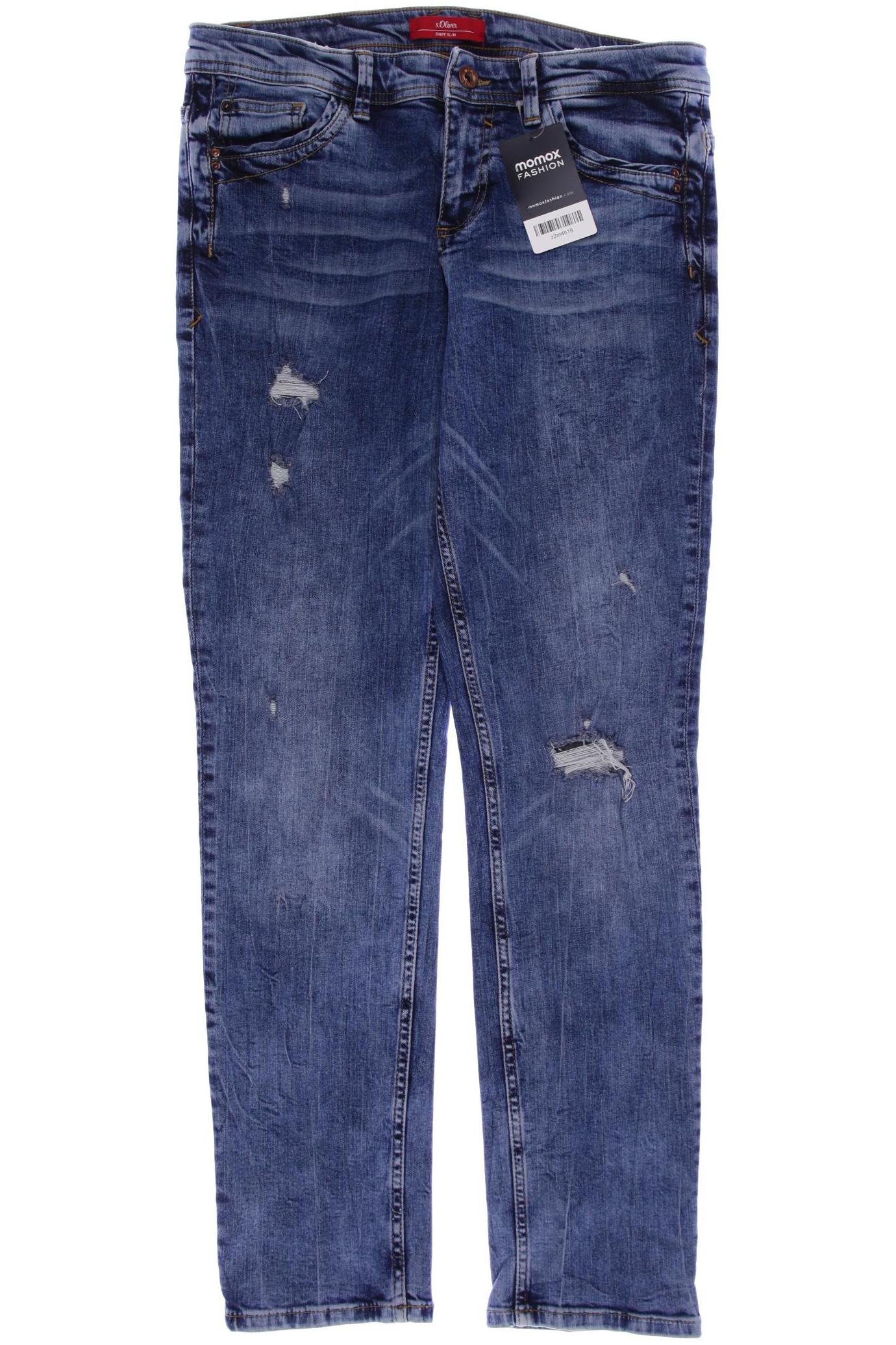 

s.Oliver Damen Jeans, blau