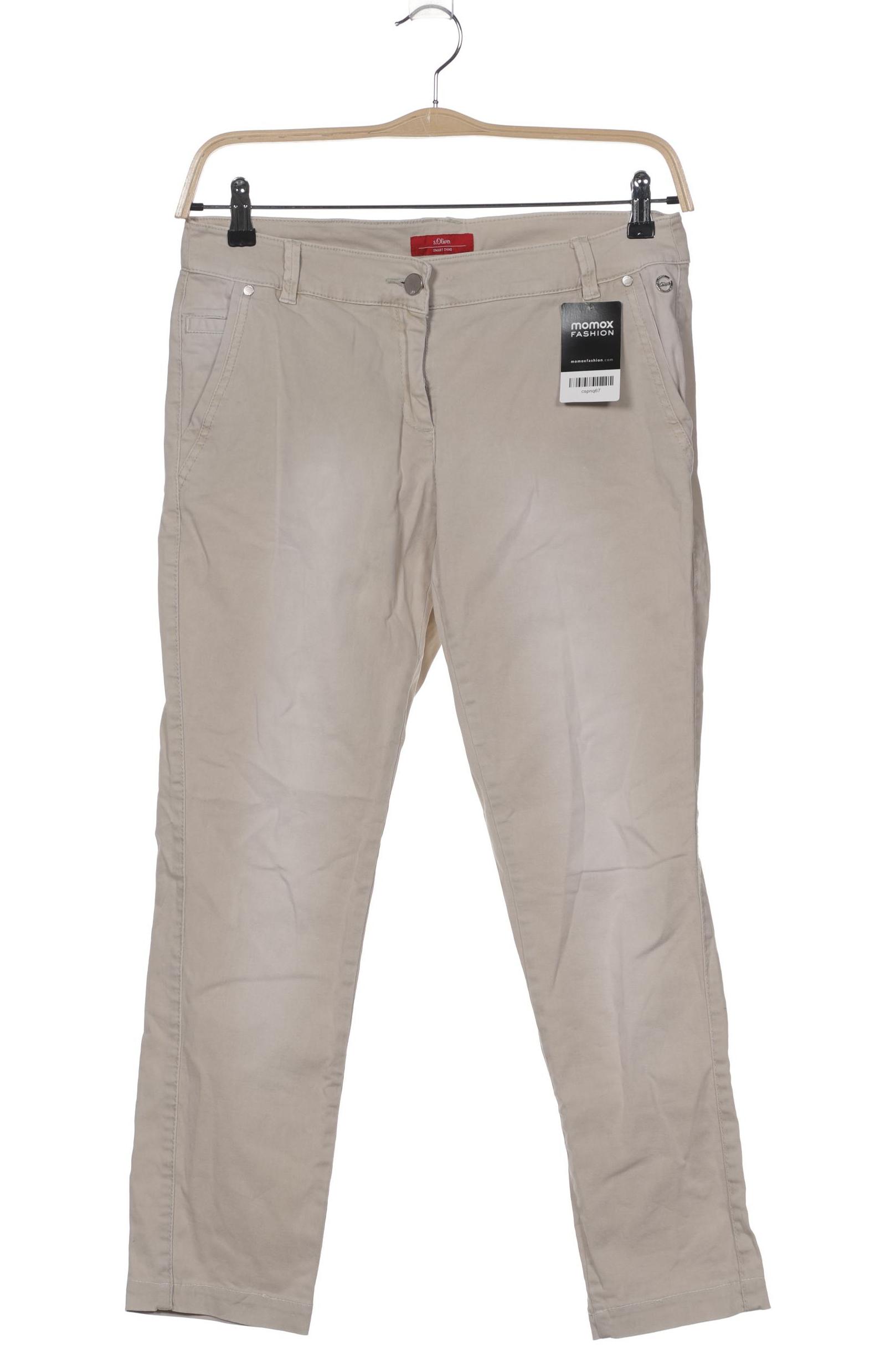 

s.Oliver Damen Jeans, beige, Gr. 33