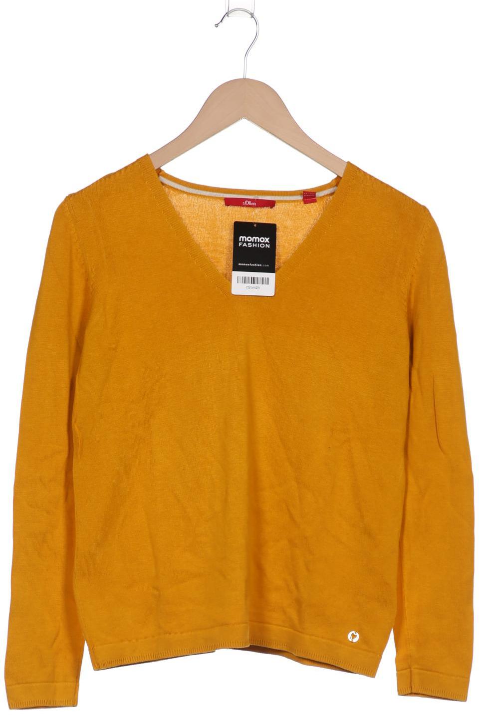 

s.Oliver Damen Pullover, gelb