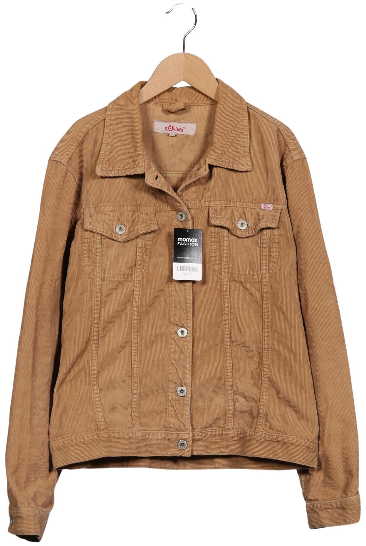 

s.Oliver Damen Jacke, beige, Gr. 42