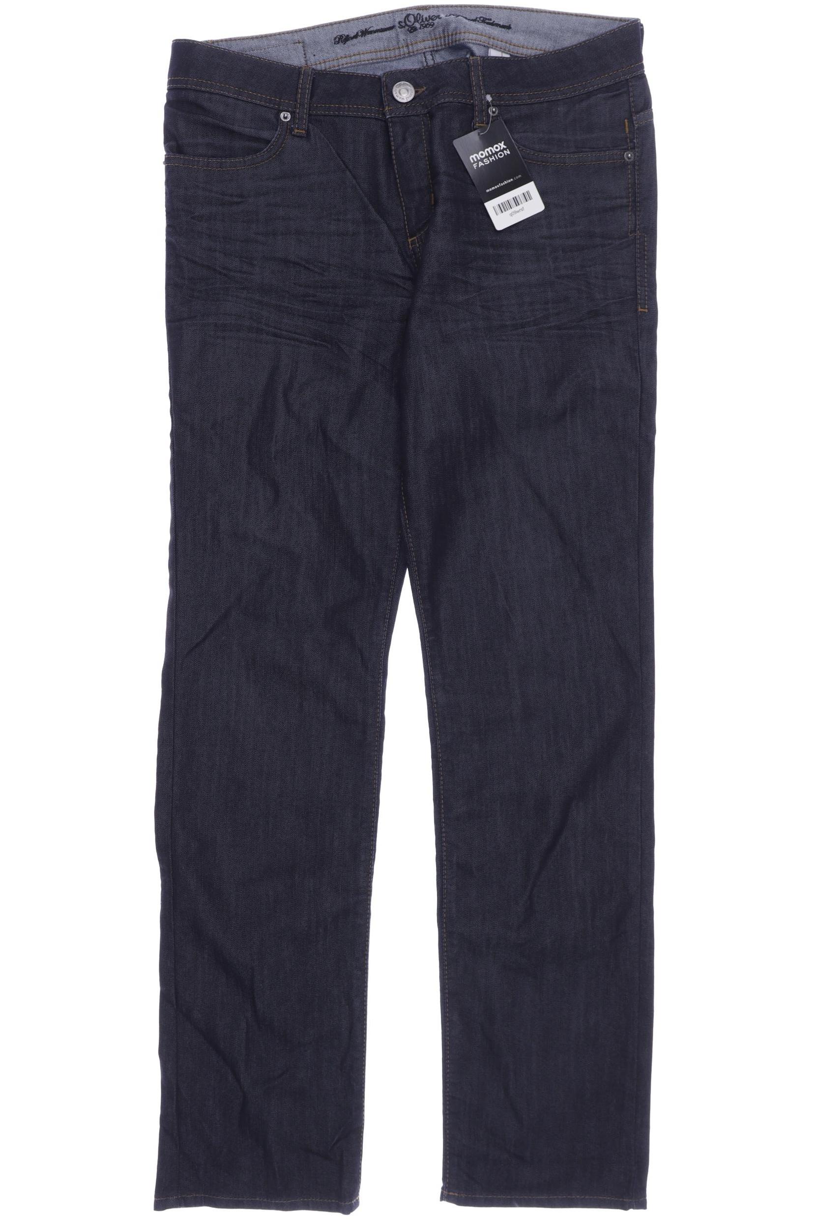 

s.Oliver Damen Jeans, marineblau