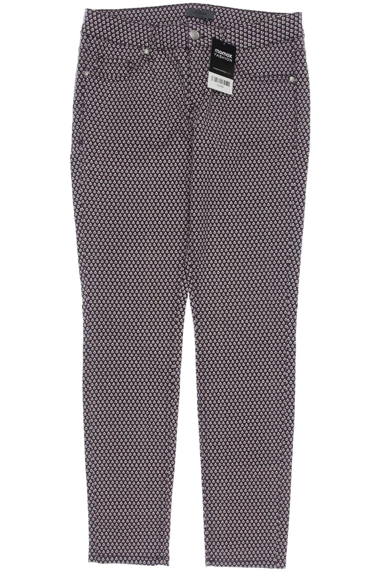 

s.Oliver Damen Stoffhose, bordeaux, Gr. 38