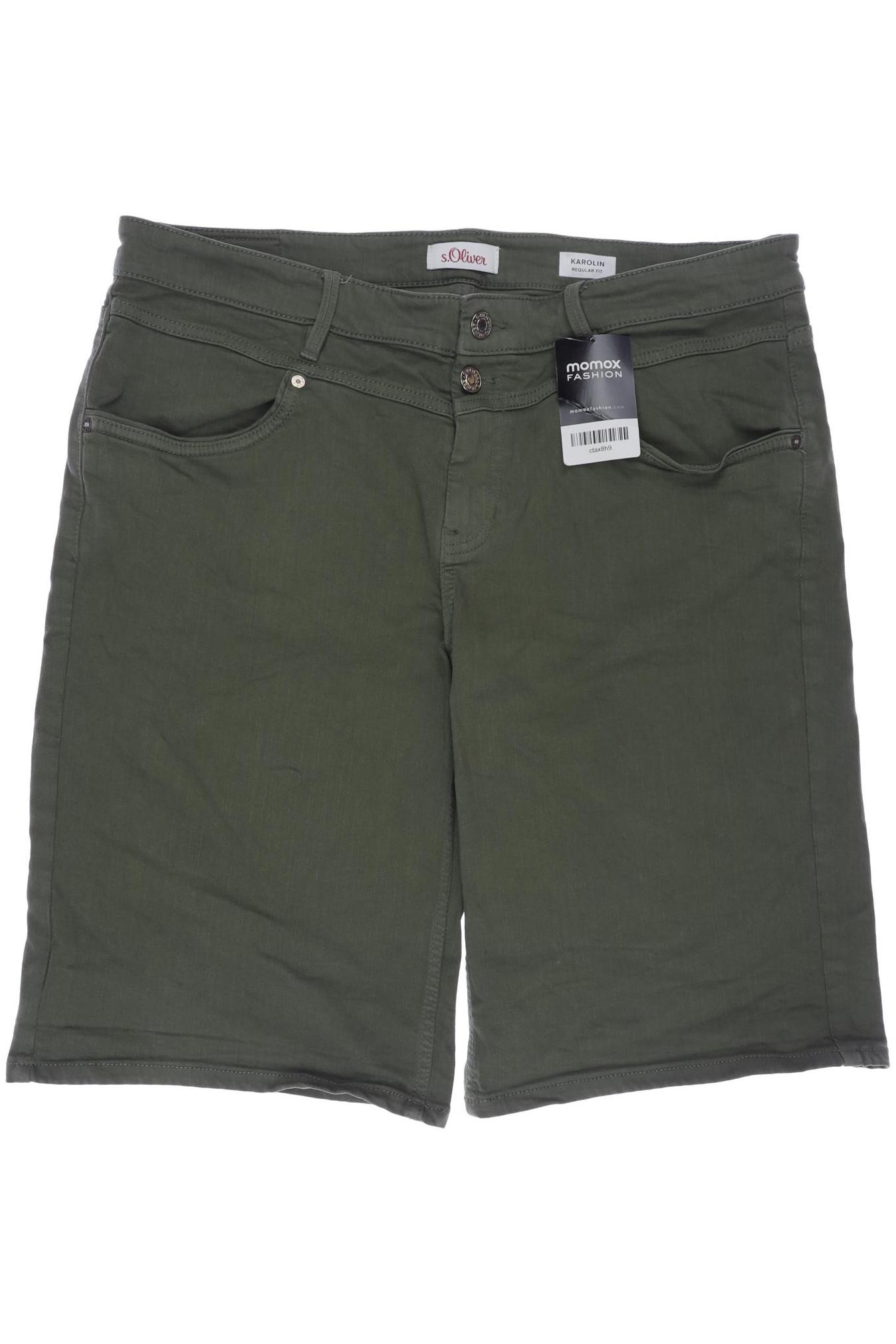 

s.Oliver Damen Shorts, grün, Gr. 42