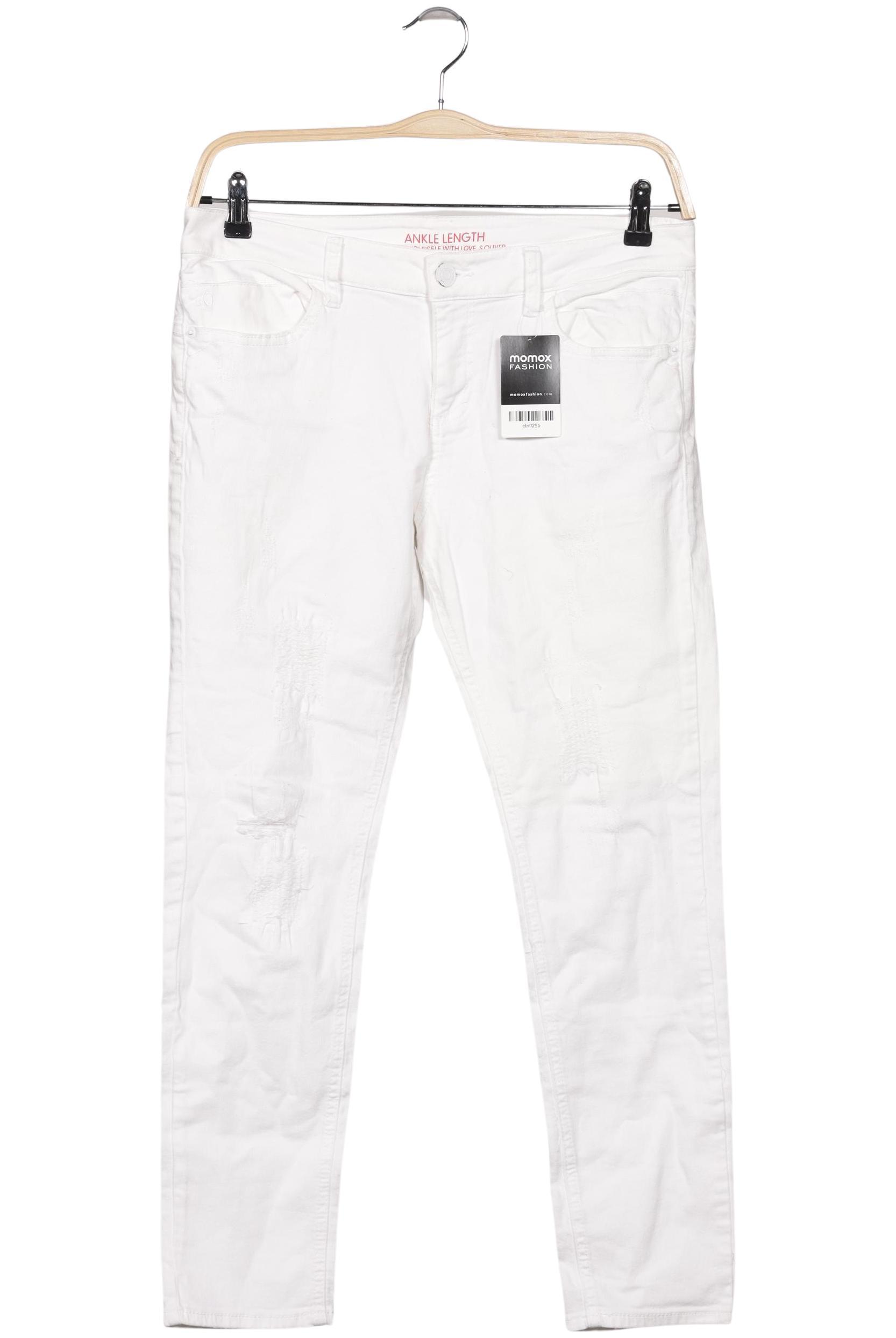 

s.Oliver Damen Jeans, weiß, Gr. 40