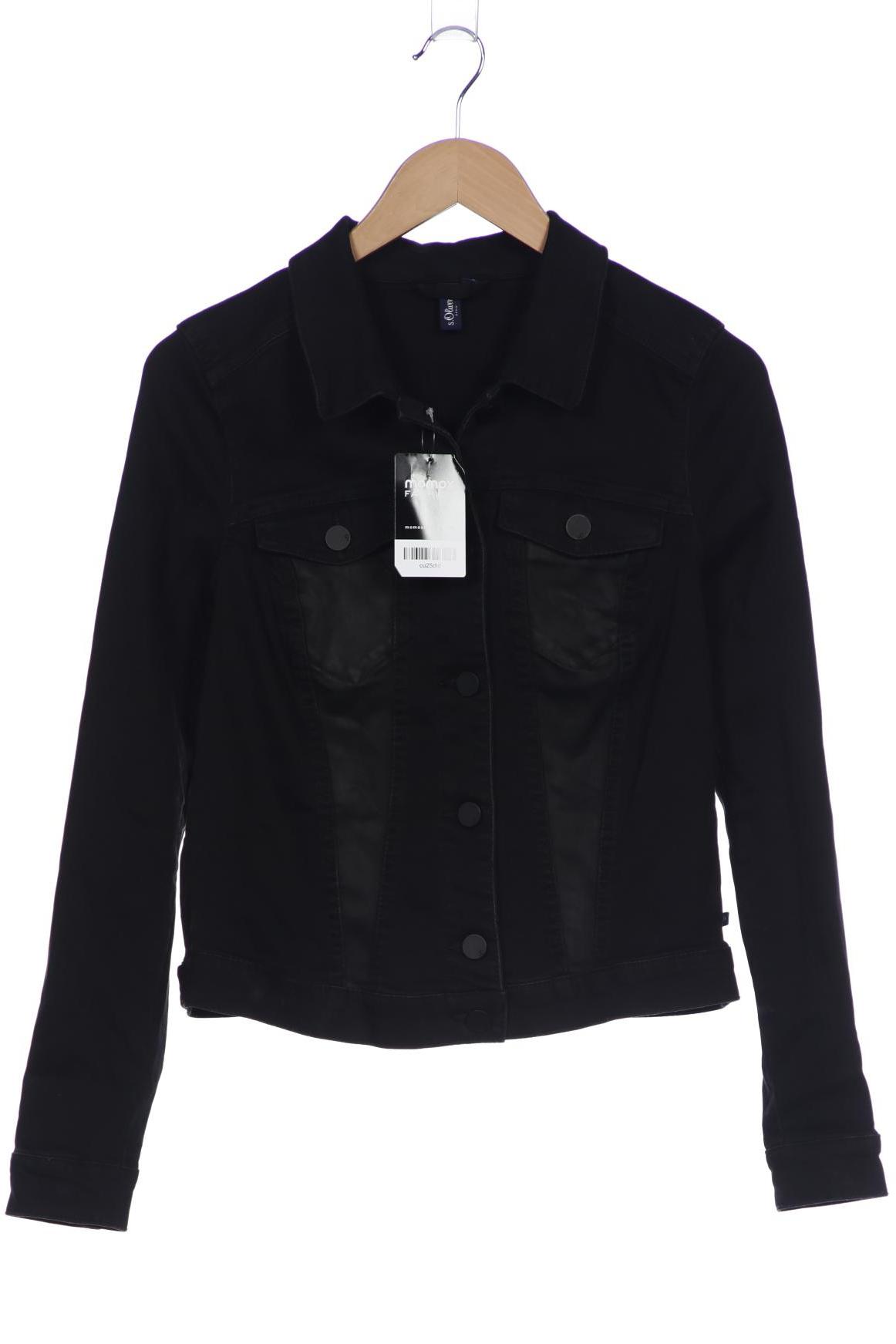 

s.Oliver Damen Jacke, schwarz, Gr. 44