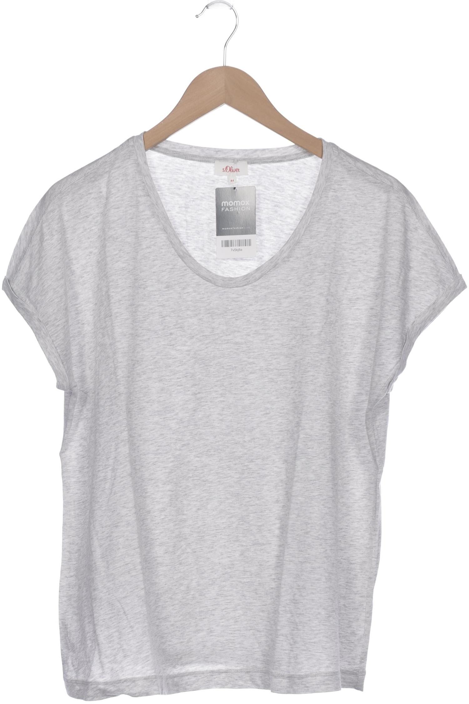 

s.Oliver Damen T-Shirt, grau, Gr. 44