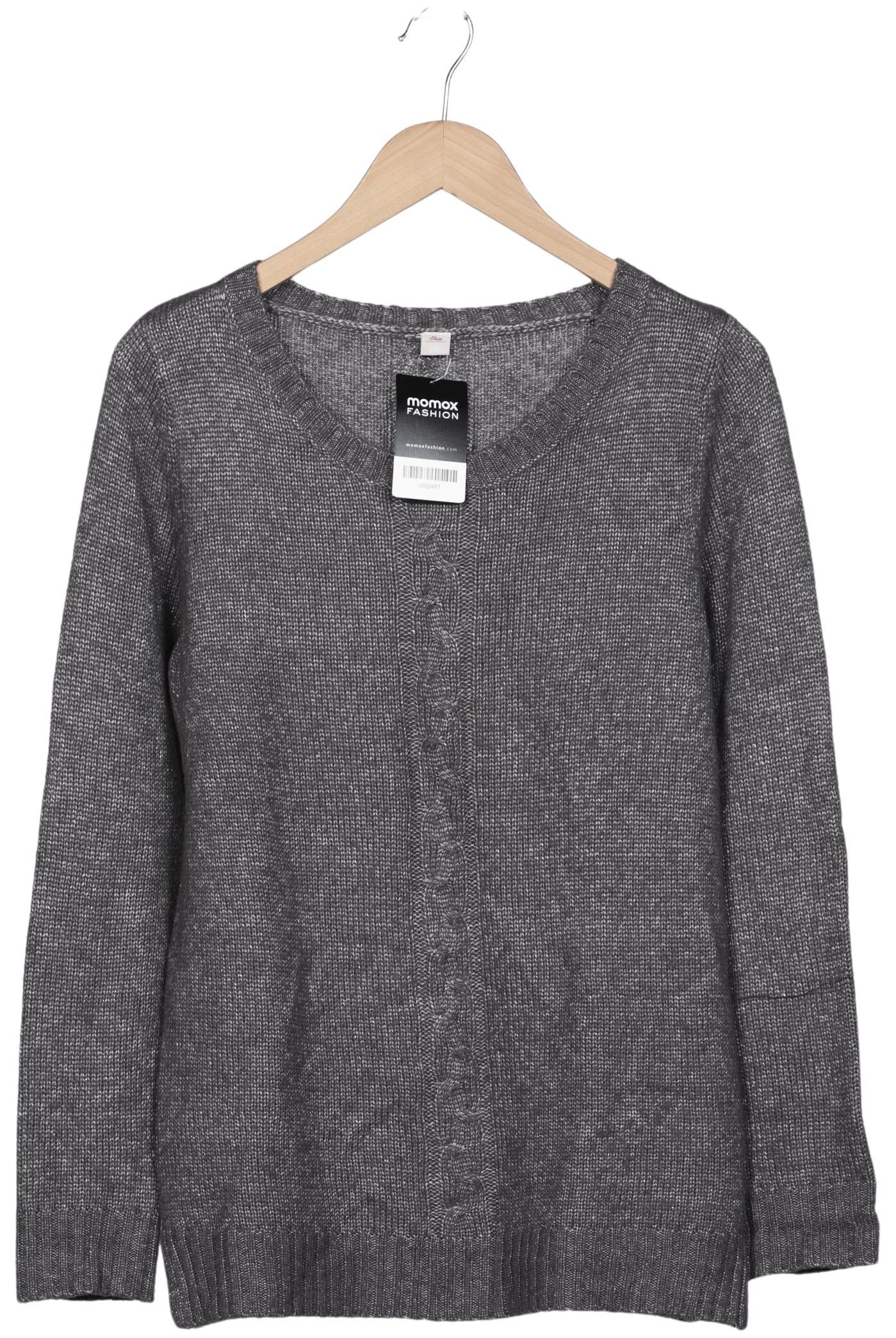 

s.Oliver Damen Pullover, grau, Gr. 40