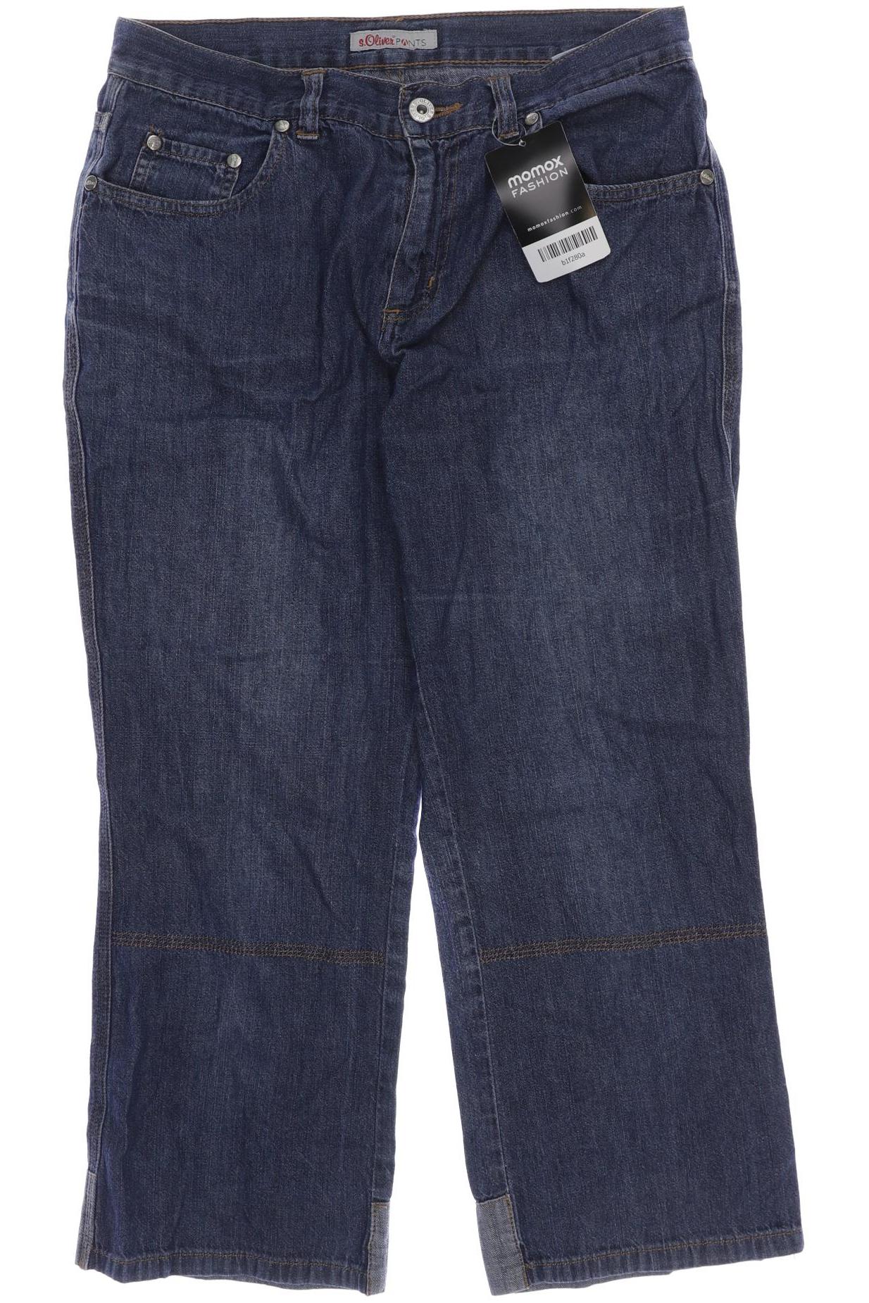 

s.Oliver Damen Jeans, marineblau