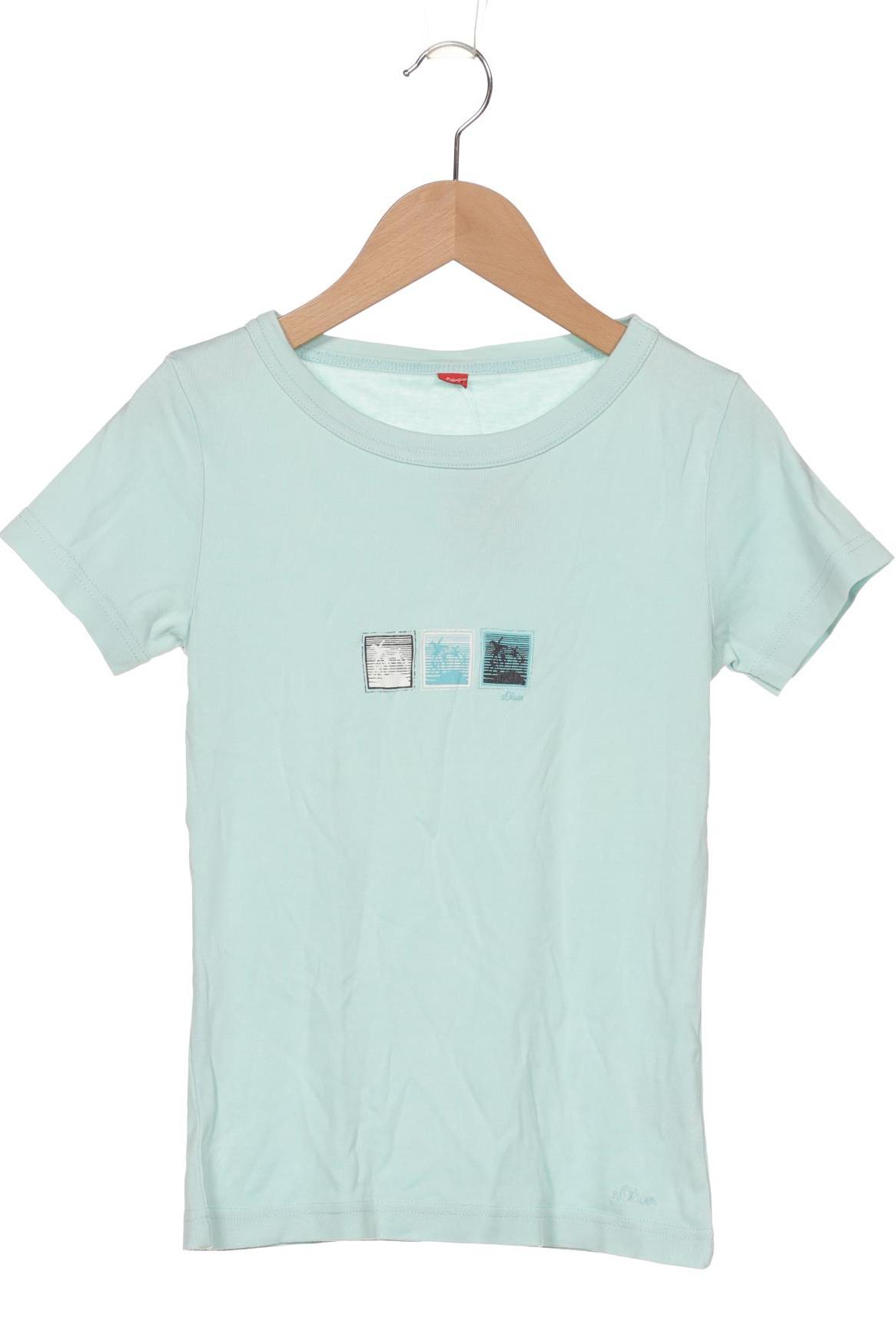 

s.Oliver Damen T-Shirt, hellblau