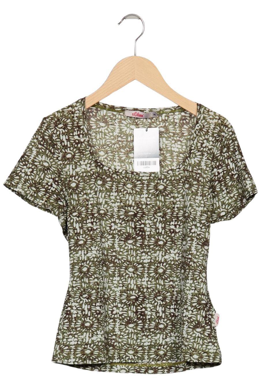 

s.Oliver Damen T-Shirt, grün, Gr. 38