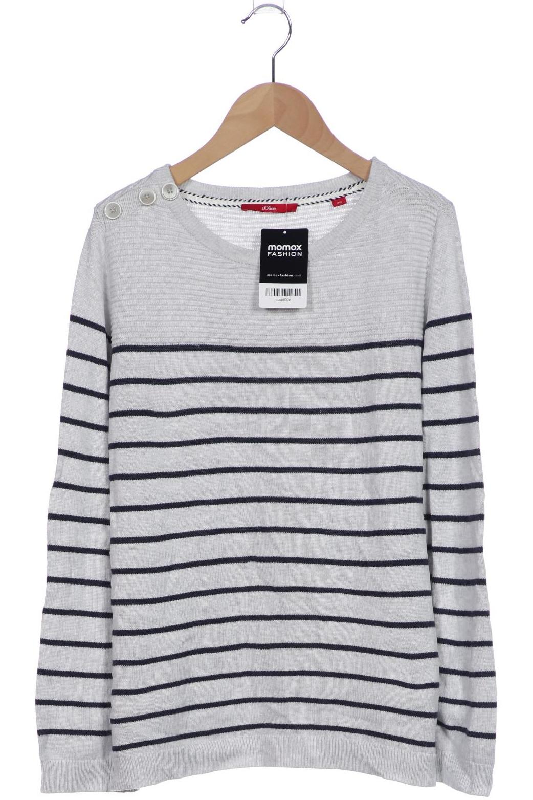 

s.Oliver Damen Pullover, grau, Gr. 38