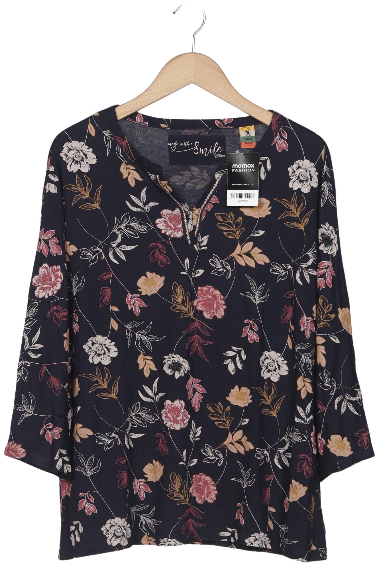 

s.Oliver Damen Langarmshirt, mehrfarbig, Gr. 46