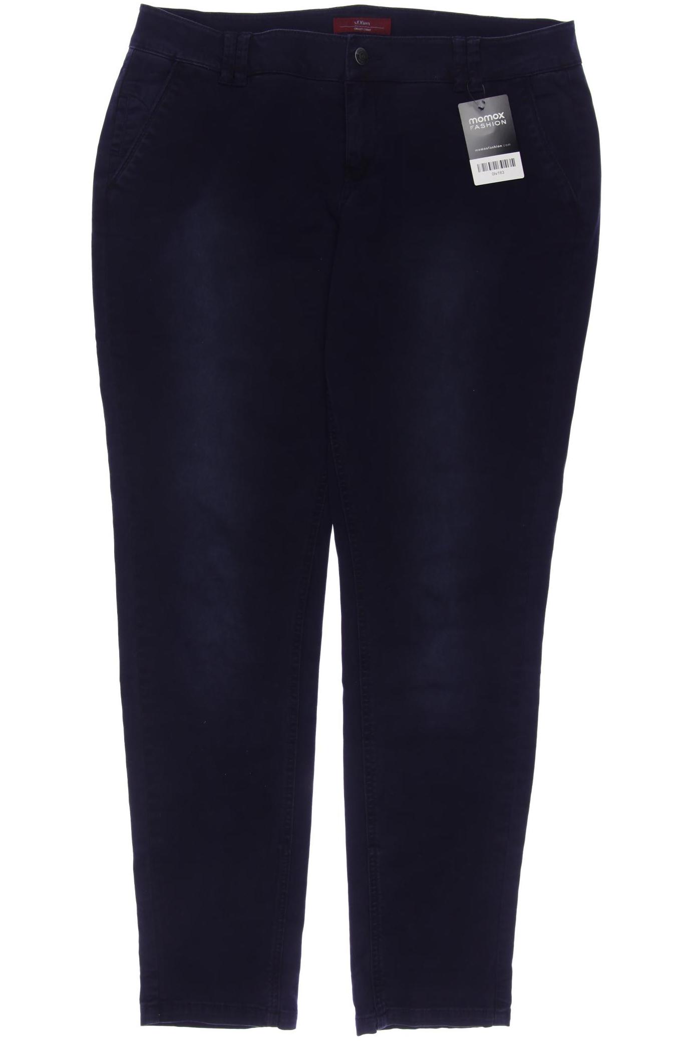 

s.Oliver Damen Stoffhose, marineblau, Gr. 40