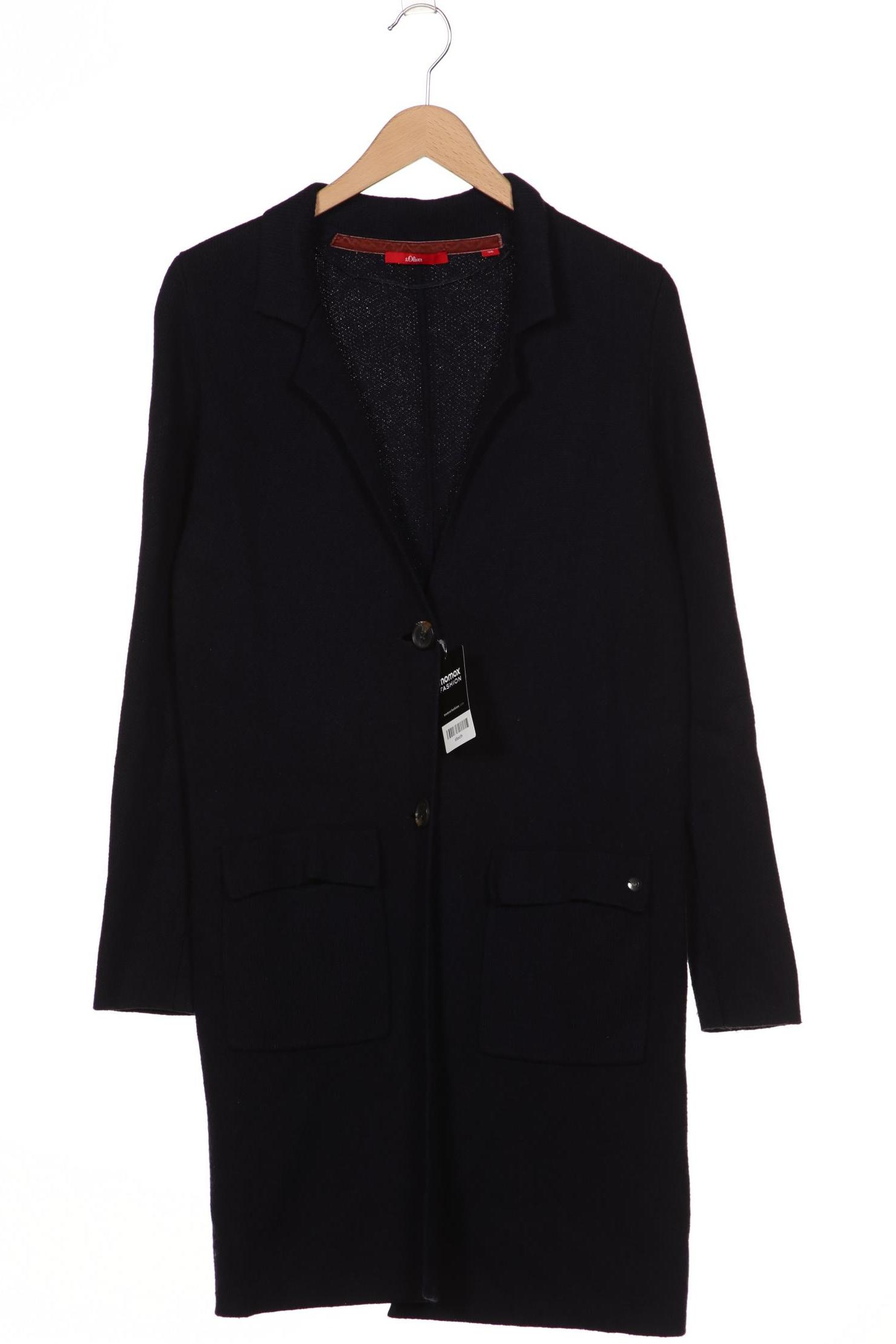 

s.Oliver Damen Strickjacke, marineblau