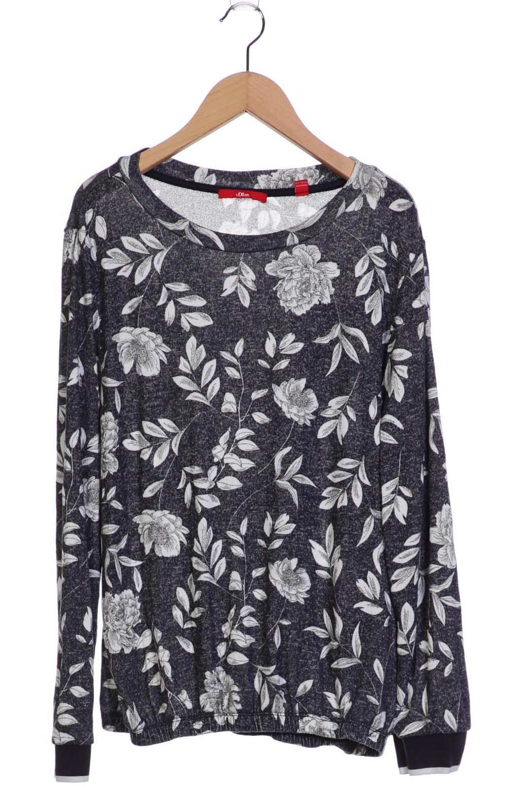 

s.Oliver Damen Pullover, marineblau
