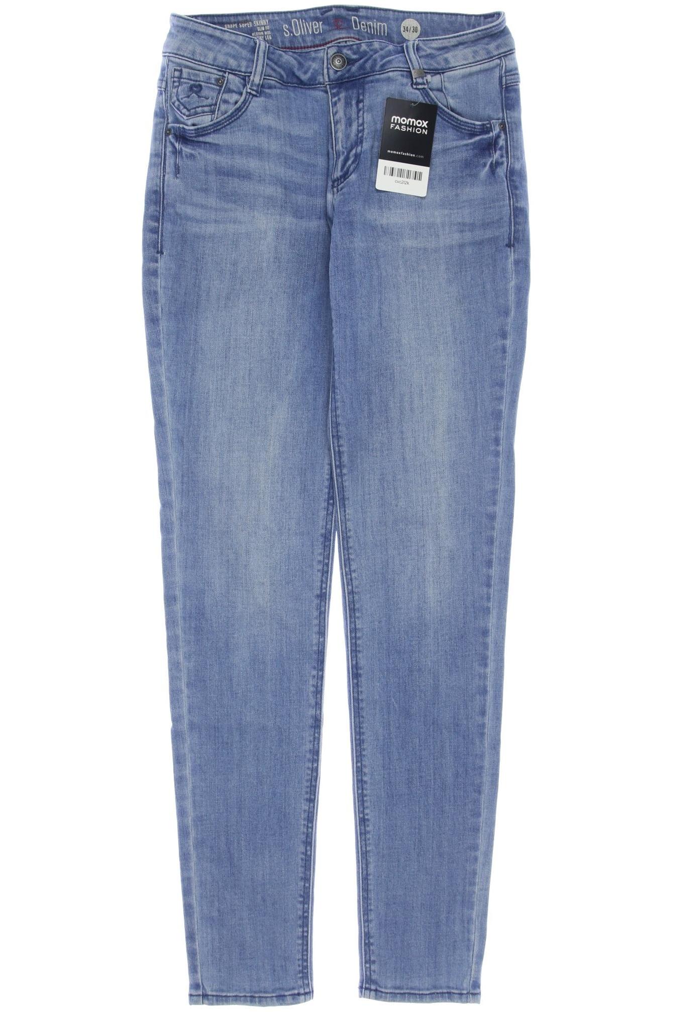 

s.Oliver Damen Jeans, blau, Gr. 34