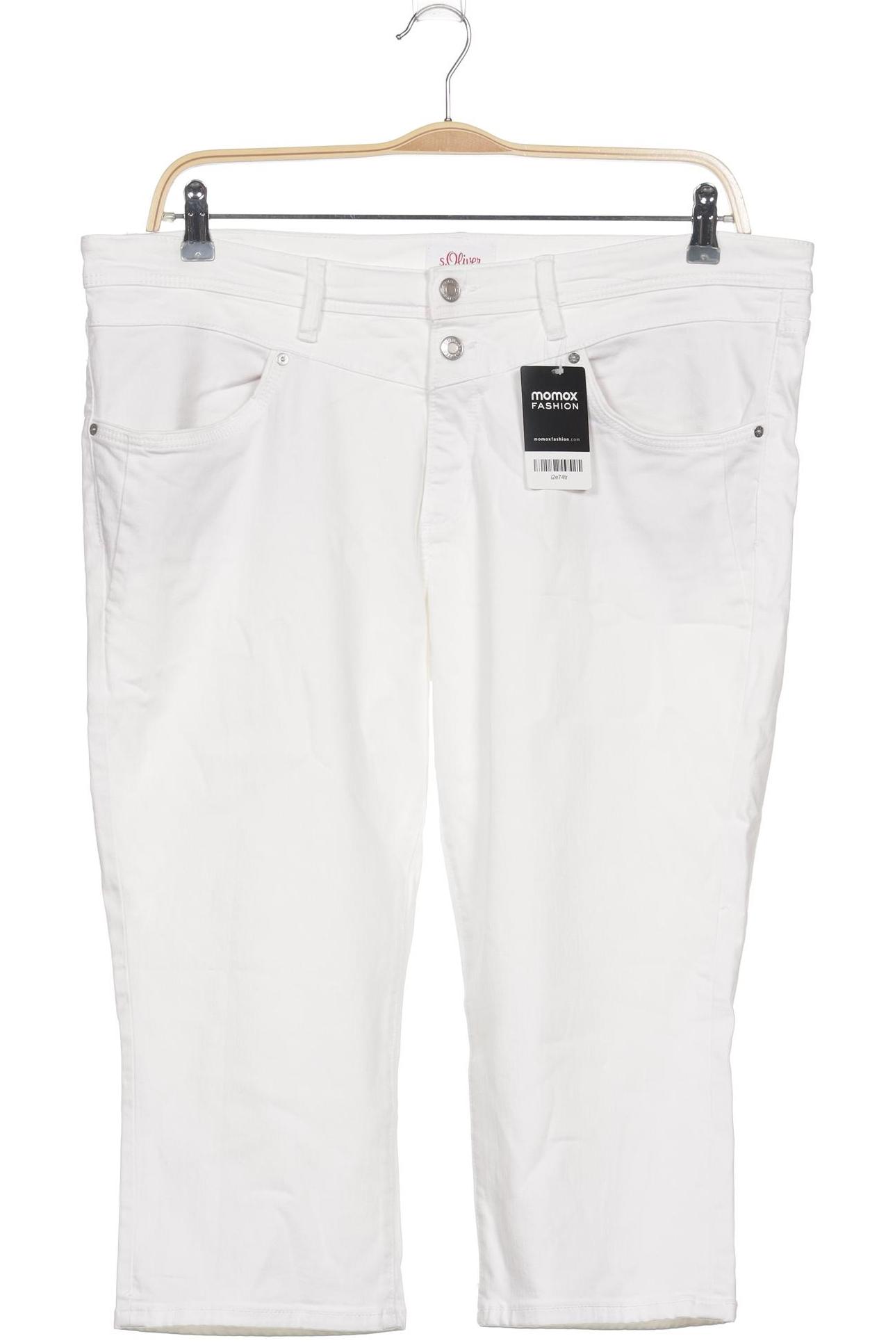

s.Oliver Damen Jeans, weiß, Gr. 46