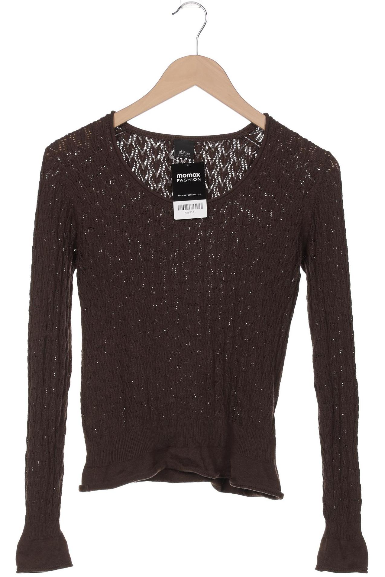 

s.Oliver Damen Pullover, braun, Gr. 38