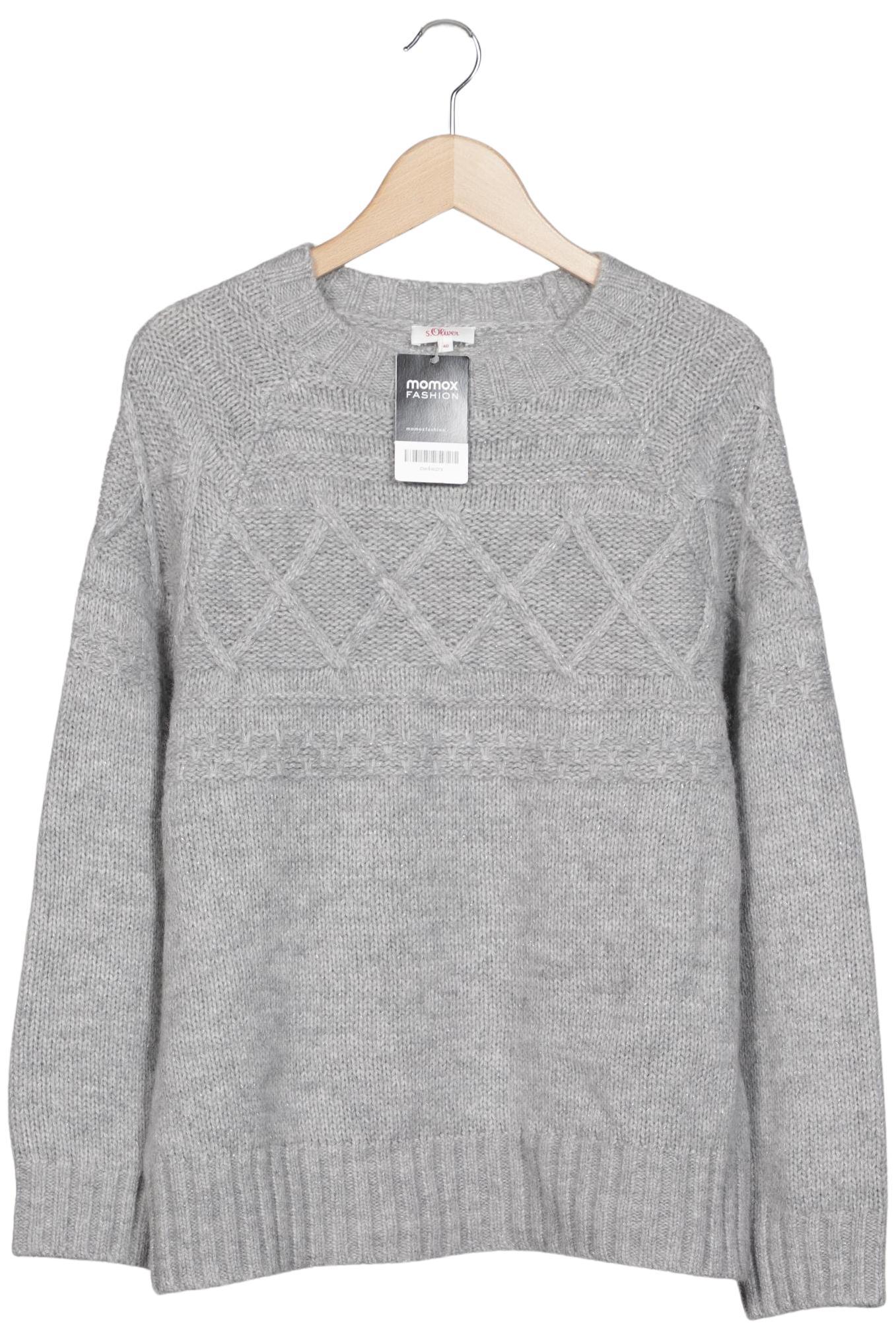 

s.Oliver Damen Pullover, grau, Gr. 40