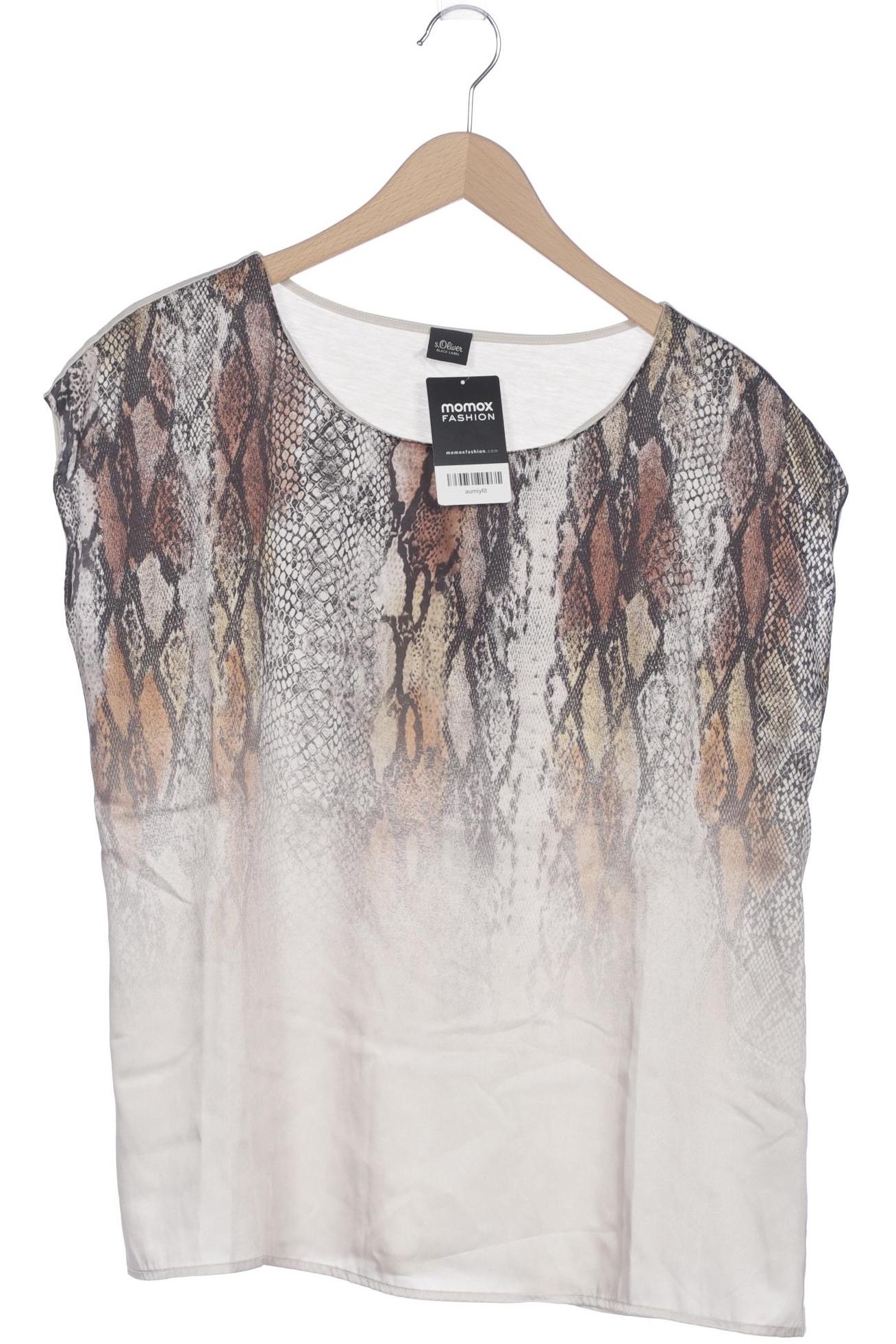 

s.Oliver Damen T-Shirt, beige, Gr. 44