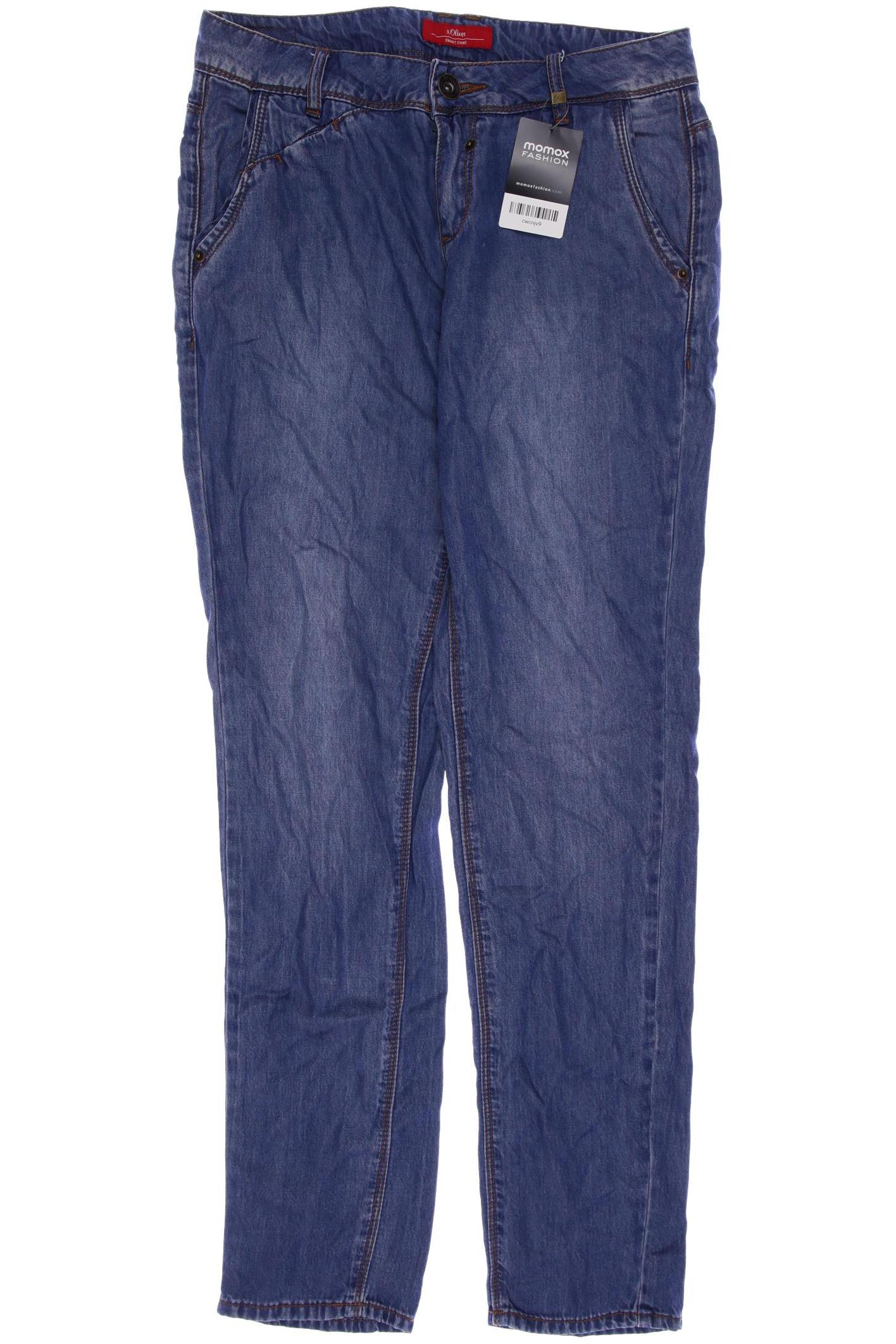 

s.Oliver Damen Jeans, blau