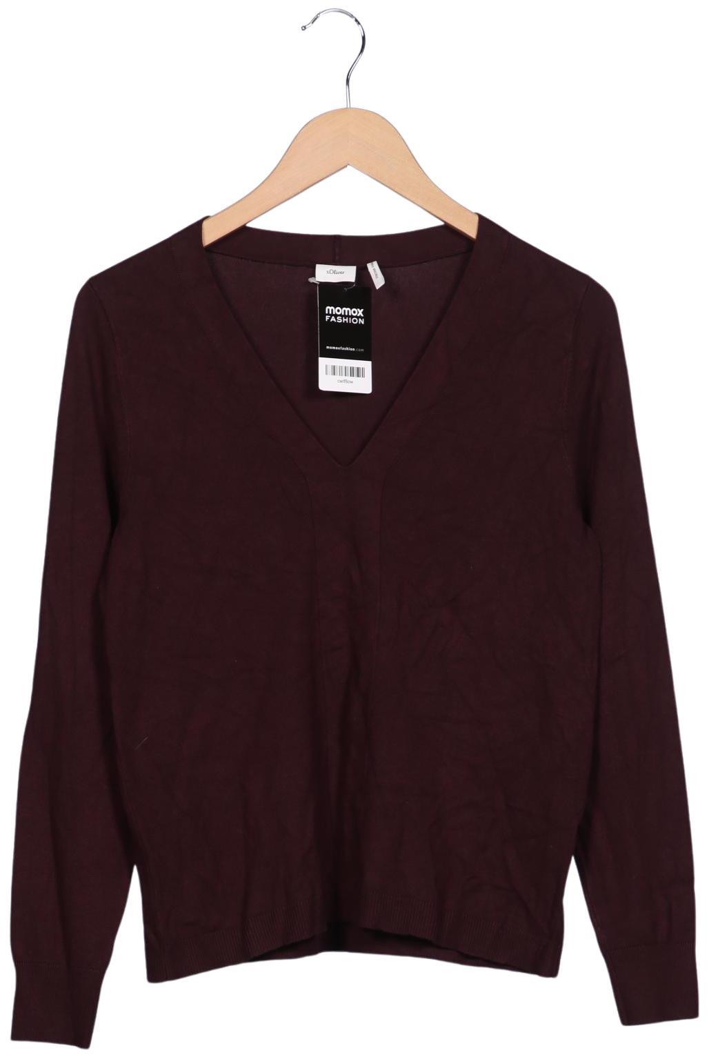 

s.Oliver Damen Pullover, bordeaux, Gr. 36