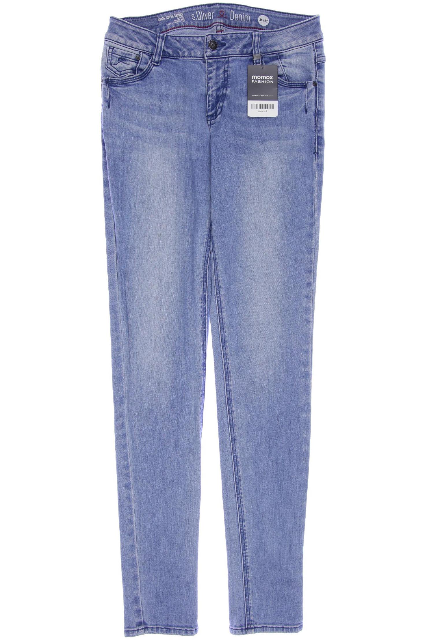 

s.Oliver Damen Jeans, blau