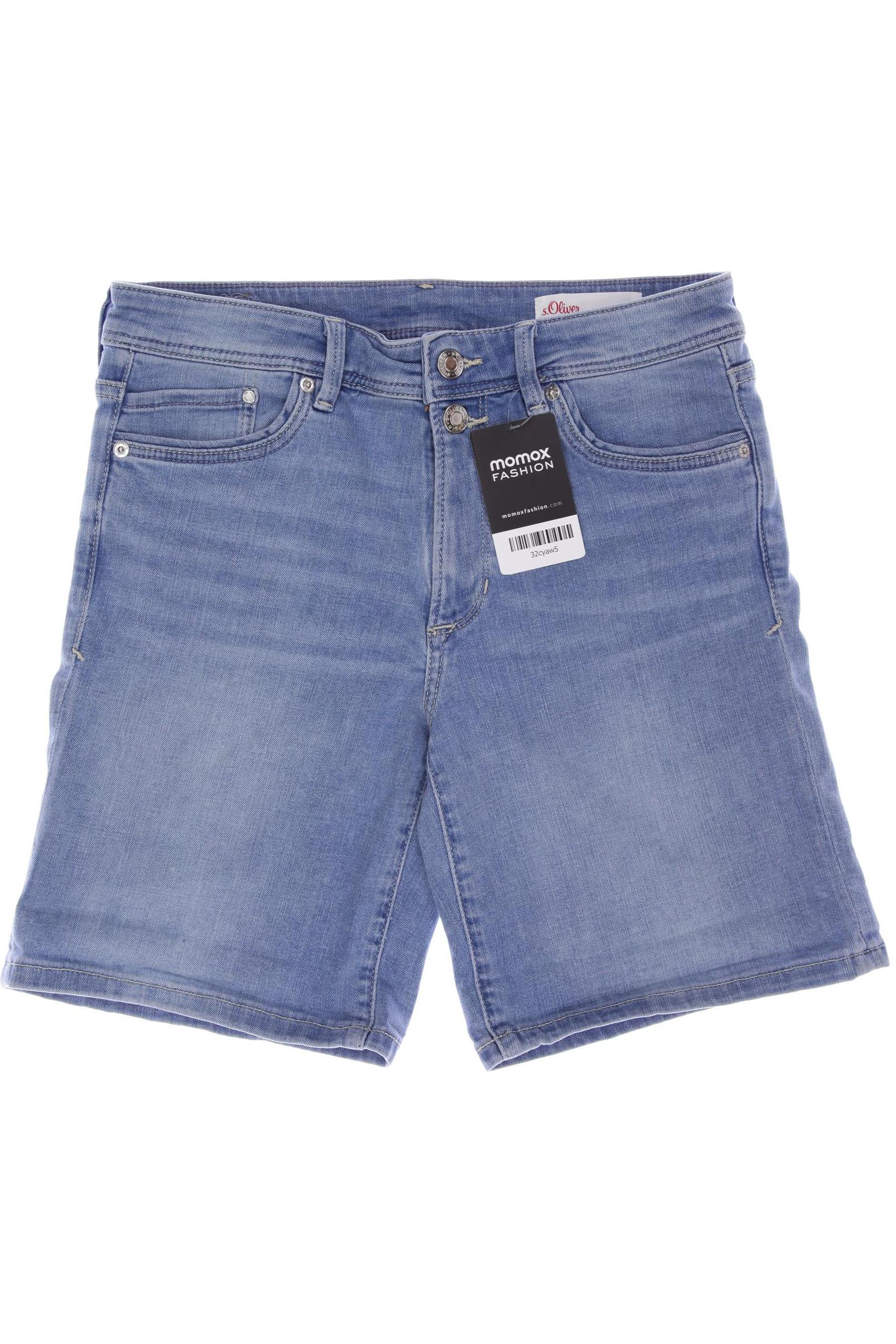 

s.Oliver Damen Shorts, blau, Gr. 34