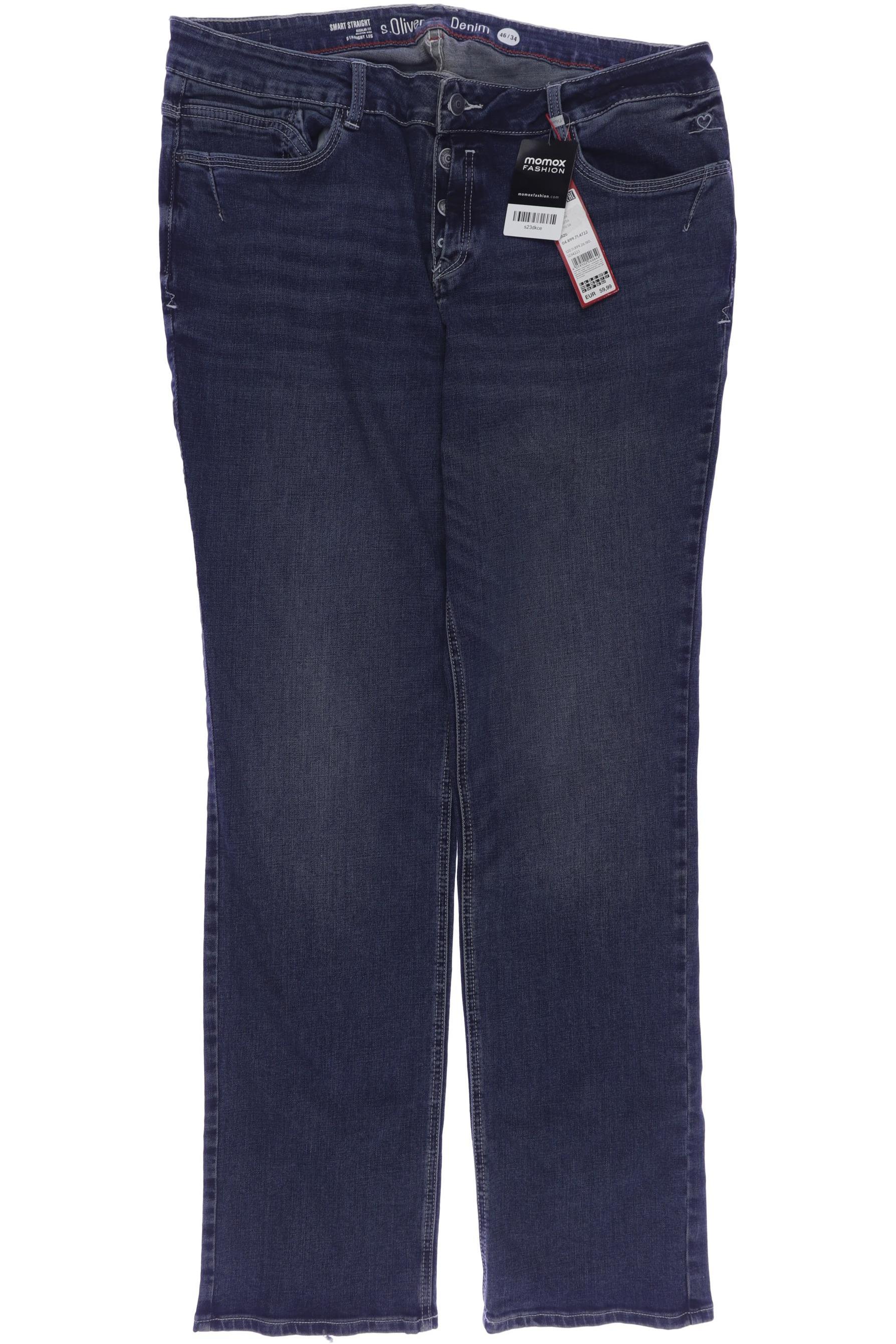 

s.Oliver Damen Jeans, marineblau, Gr. 46