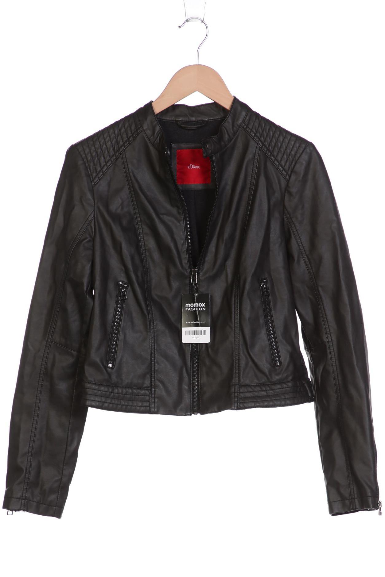 

s.Oliver Damen Jacke, schwarz