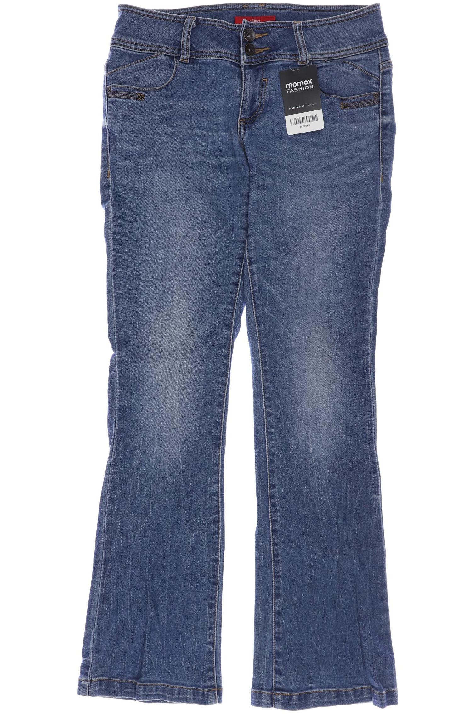 

s.Oliver Damen Jeans, blau