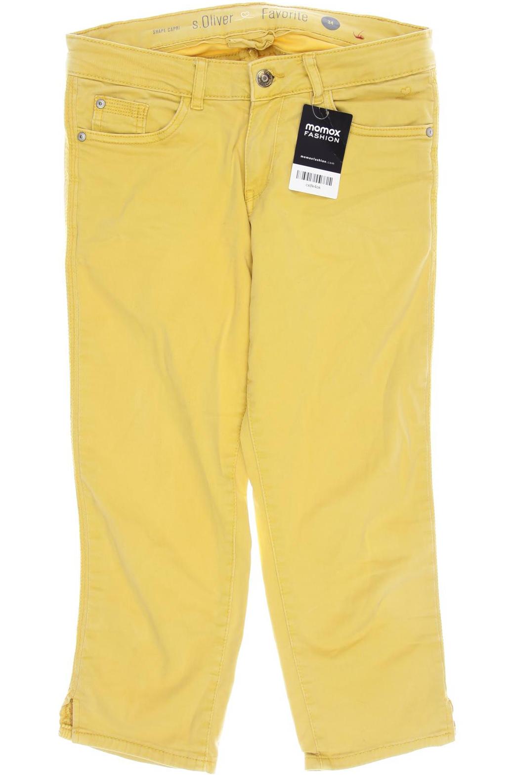 

s.Oliver Damen Jeans, gelb