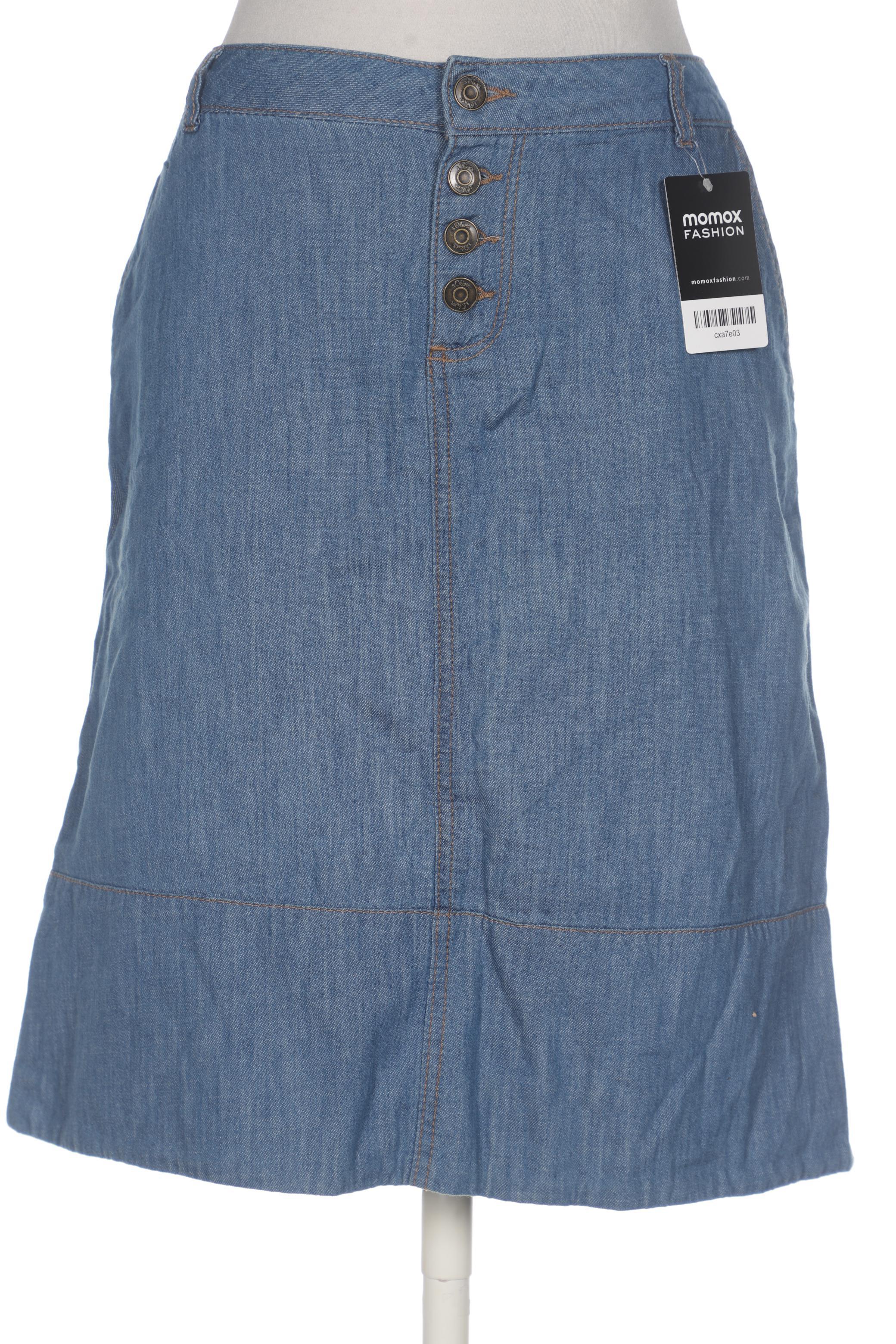 

s.Oliver Damen Rock, blau, Gr. 38